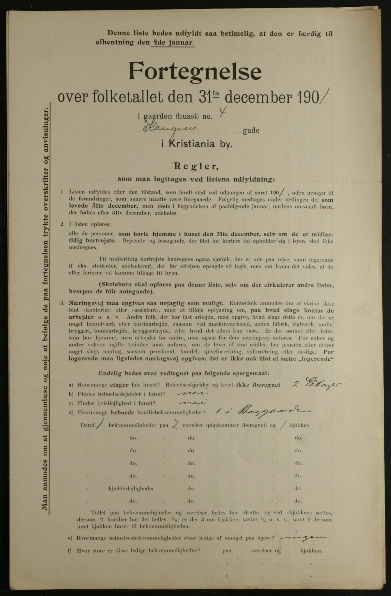 OBA, Municipal Census 1901 for Kristiania, 1901, p. 8163