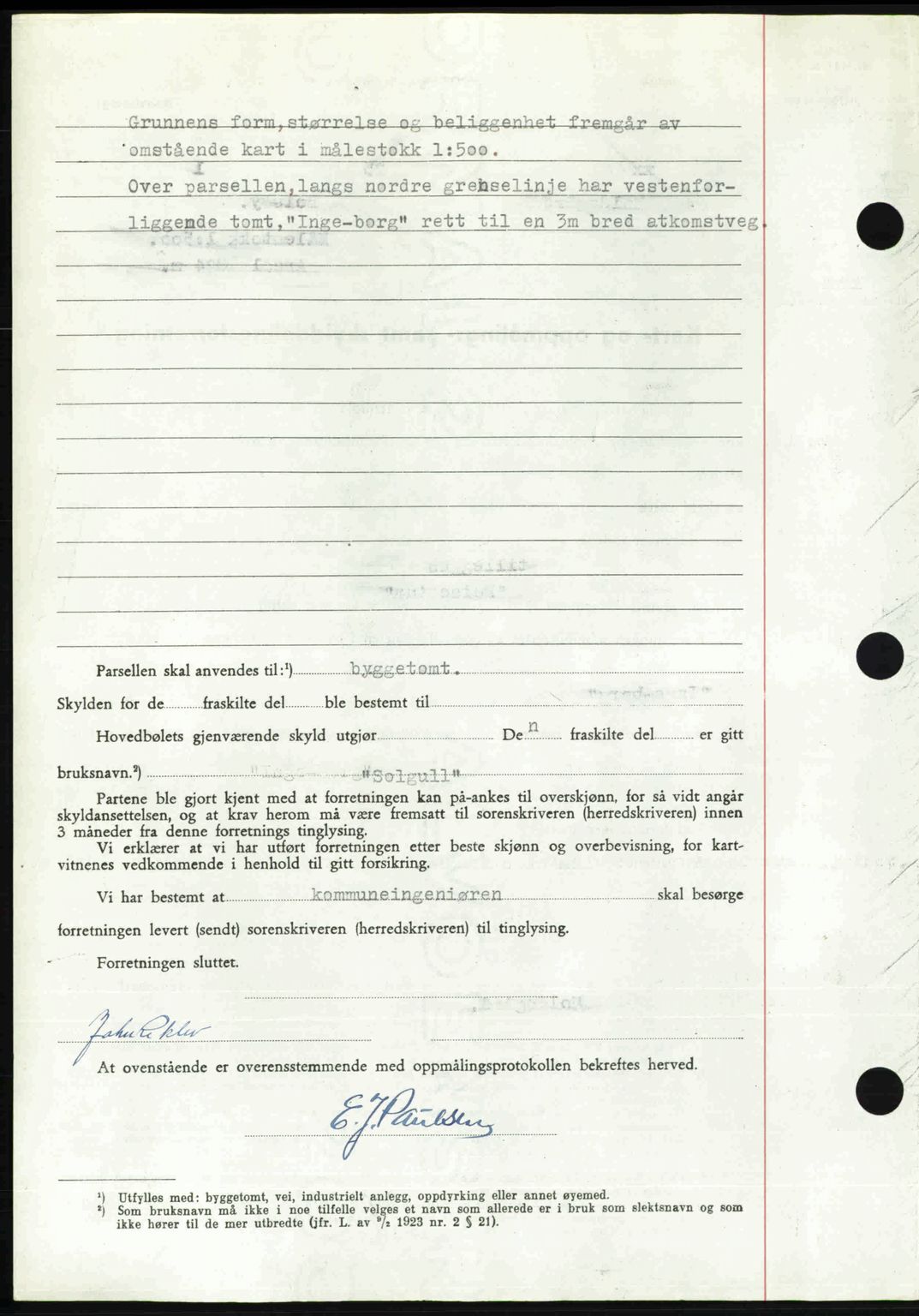 Romsdal sorenskriveri, AV/SAT-A-4149/1/2/2C: Mortgage book no. A27, 1948-1948, Diary no: : 2457/1948