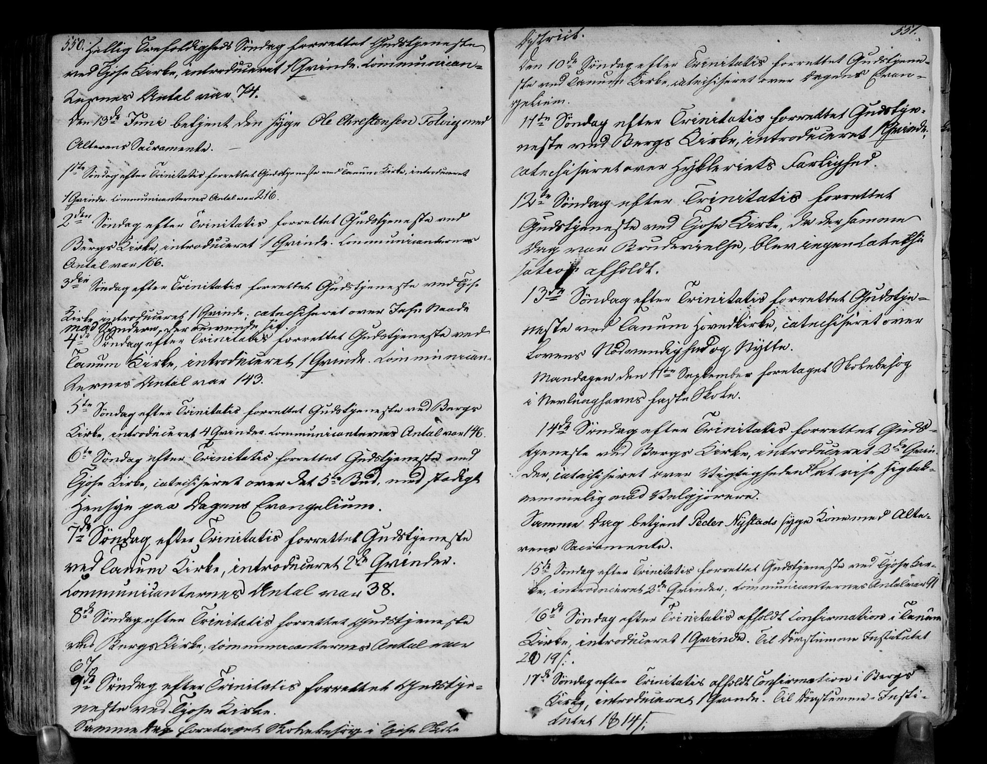 Brunlanes kirkebøker, AV/SAKO-A-342/F/Fa/L0003: Parish register (official) no. I 3, 1834-1845, p. 550-551