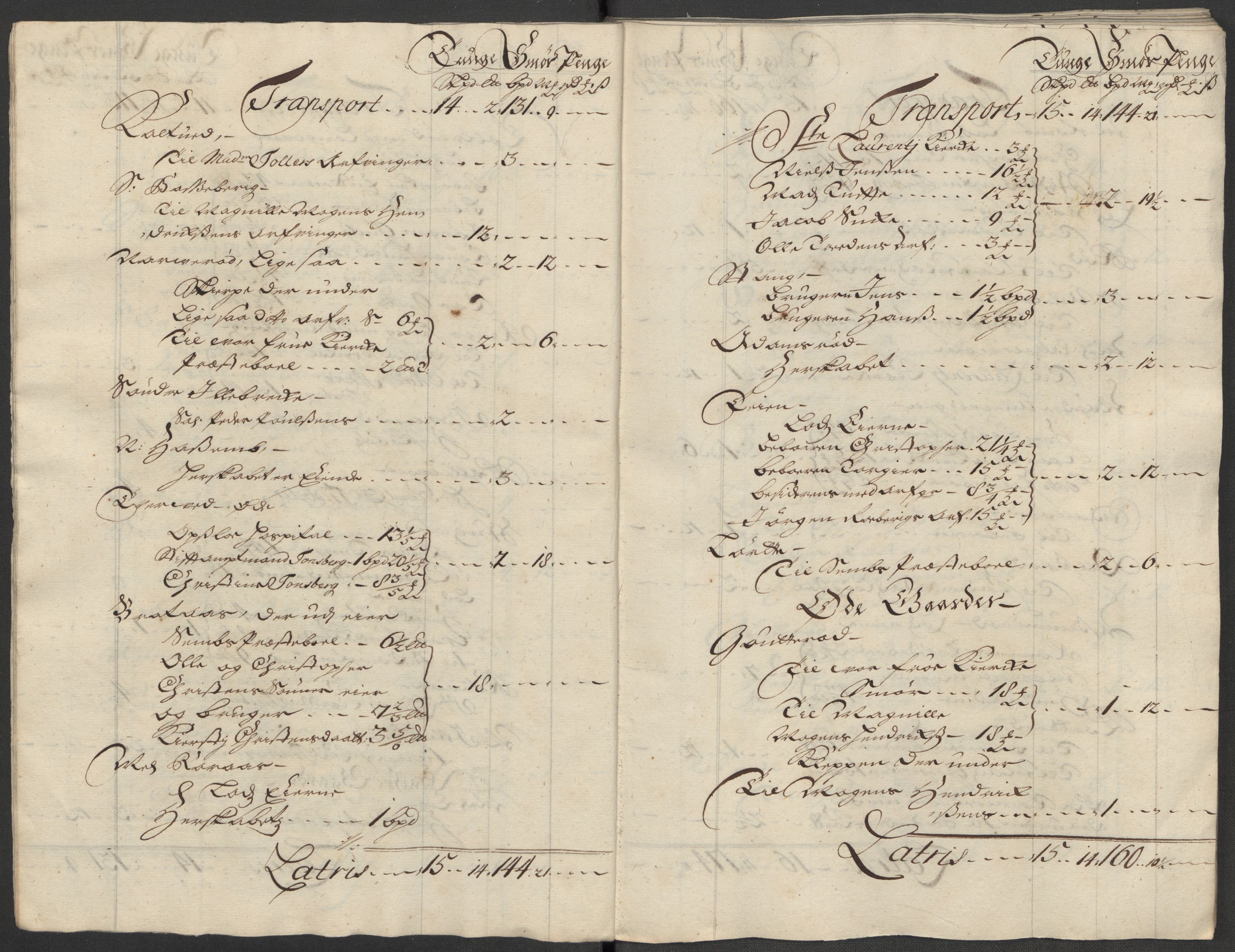 Rentekammeret inntil 1814, Reviderte regnskaper, Fogderegnskap, RA/EA-4092/R32/L1879: Fogderegnskap Jarlsberg grevskap, 1714-1715, p. 22