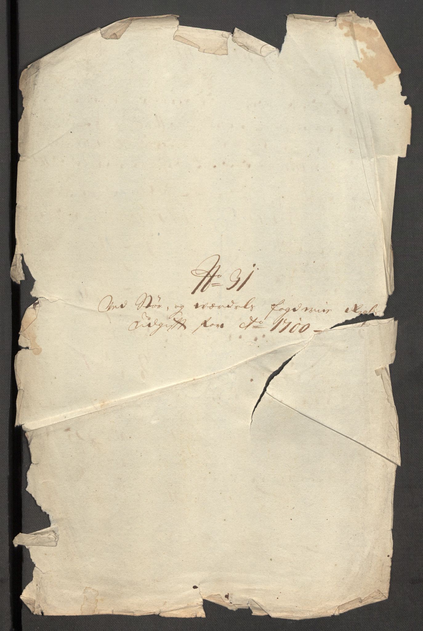 Rentekammeret inntil 1814, Reviderte regnskaper, Fogderegnskap, RA/EA-4092/R62/L4192: Fogderegnskap Stjørdal og Verdal, 1700, p. 363
