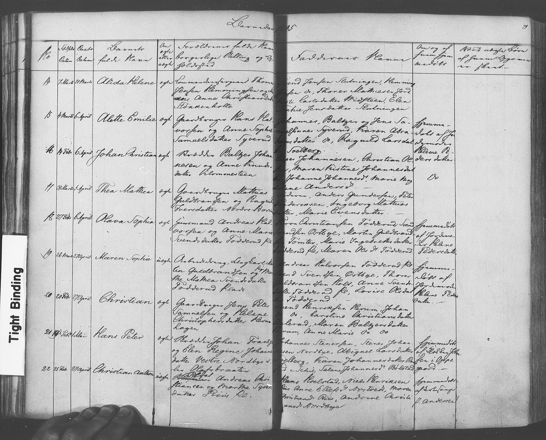 Ås prestekontor Kirkebøker, AV/SAO-A-10894/F/Fa/L0006: Parish register (official) no. I 6, 1841-1853, p. 78-79