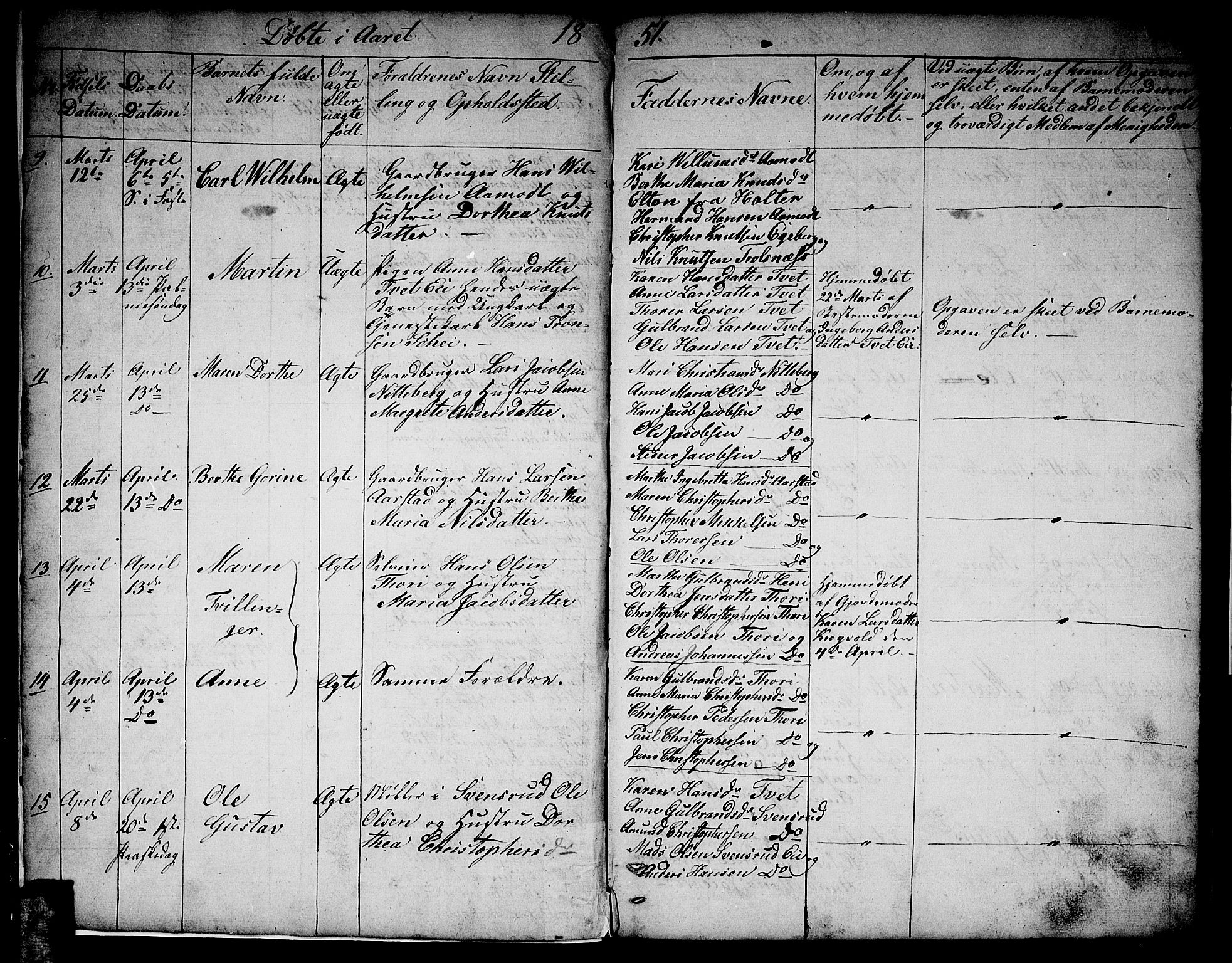 Gjerdrum prestekontor Kirkebøker, AV/SAO-A-10412b/G/Ga/L0003: Parish register (copy) no. I 3, 1851-1858, p. 4-5