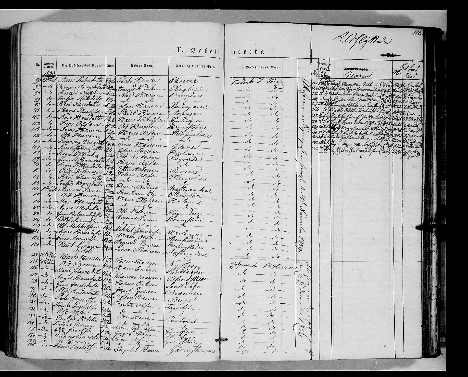 Vågå prestekontor, AV/SAH-PREST-076/H/Ha/Haa/L0006: Parish register (official) no. 6 /1, 1856-1872, p. 410