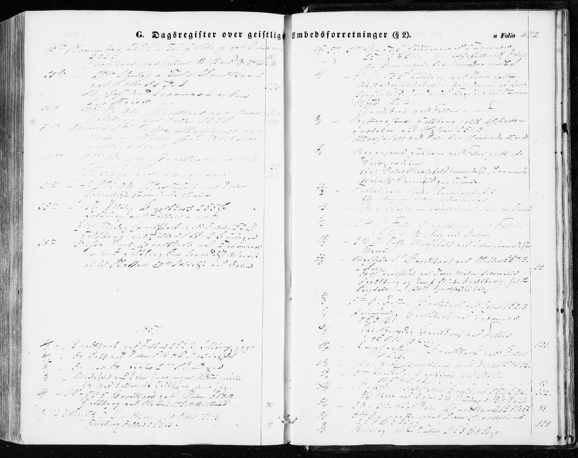 Ministerialprotokoller, klokkerbøker og fødselsregistre - Sør-Trøndelag, AV/SAT-A-1456/634/L0530: Parish register (official) no. 634A06, 1852-1860, p. 472