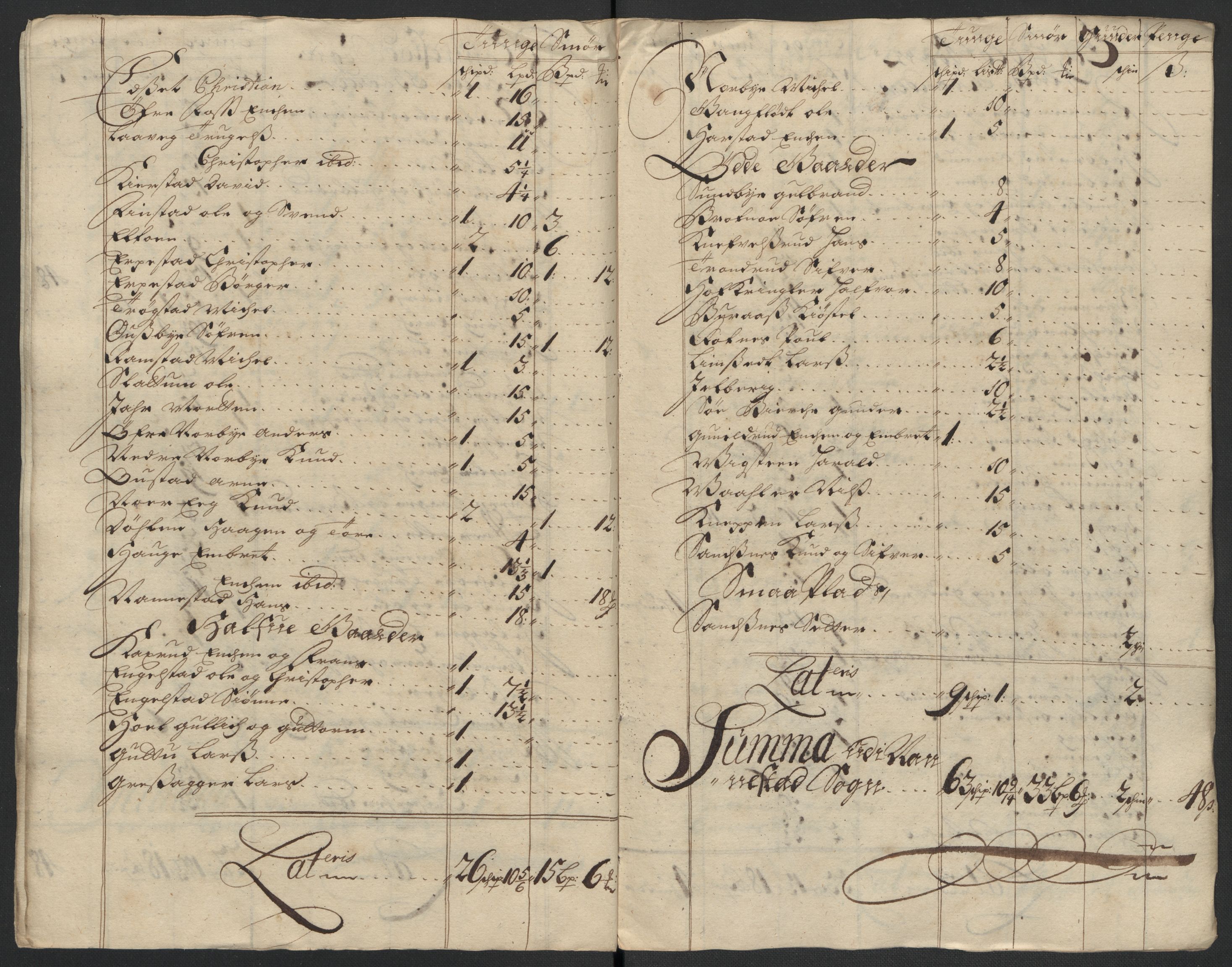 Rentekammeret inntil 1814, Reviderte regnskaper, Fogderegnskap, AV/RA-EA-4092/R12/L0718: Fogderegnskap Øvre Romerike, 1706-1707, p. 389