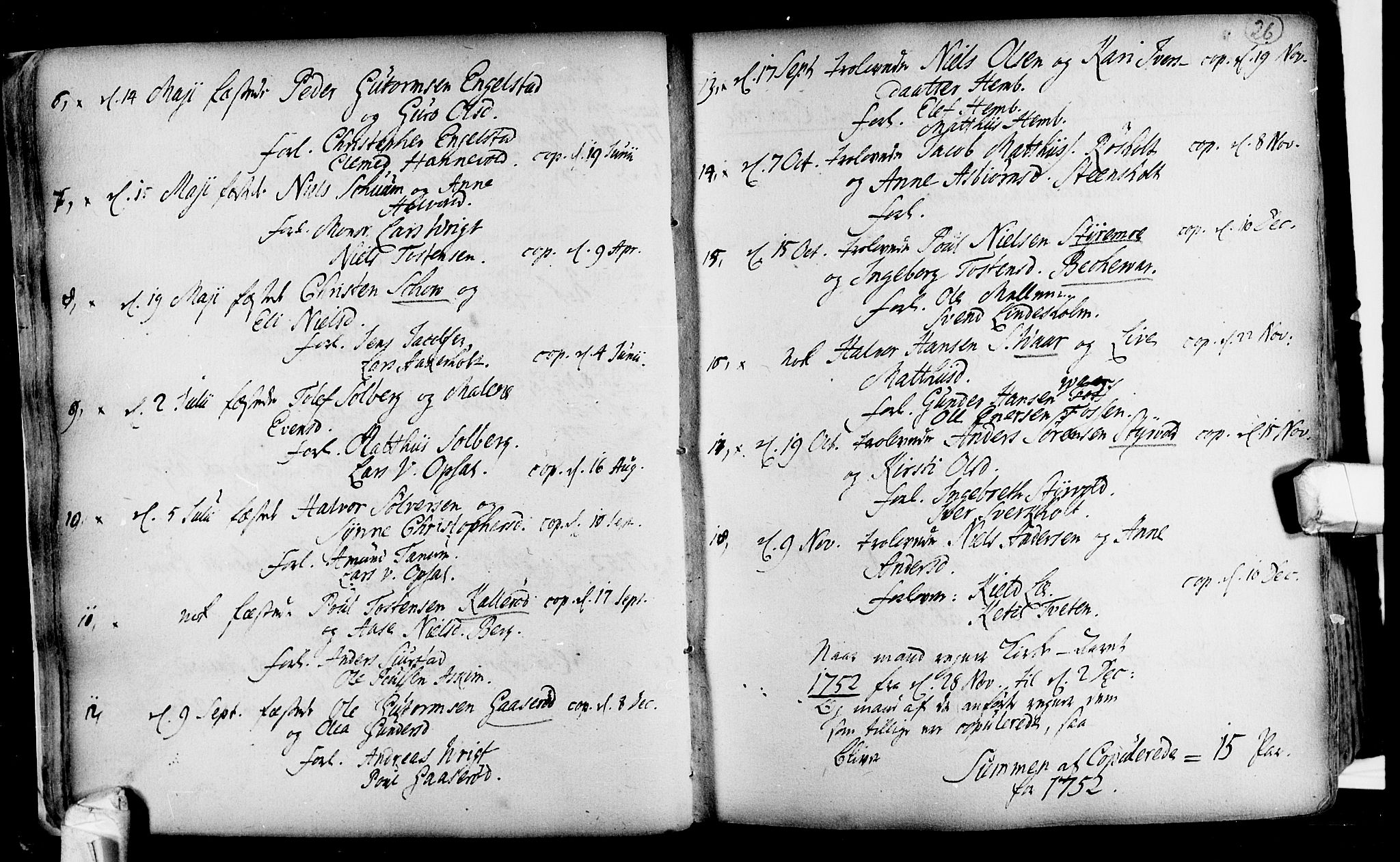Lardal kirkebøker, SAKO/A-350/F/Fa/L0004: Parish register (official) no. i 4, 1733-1815, p. 26