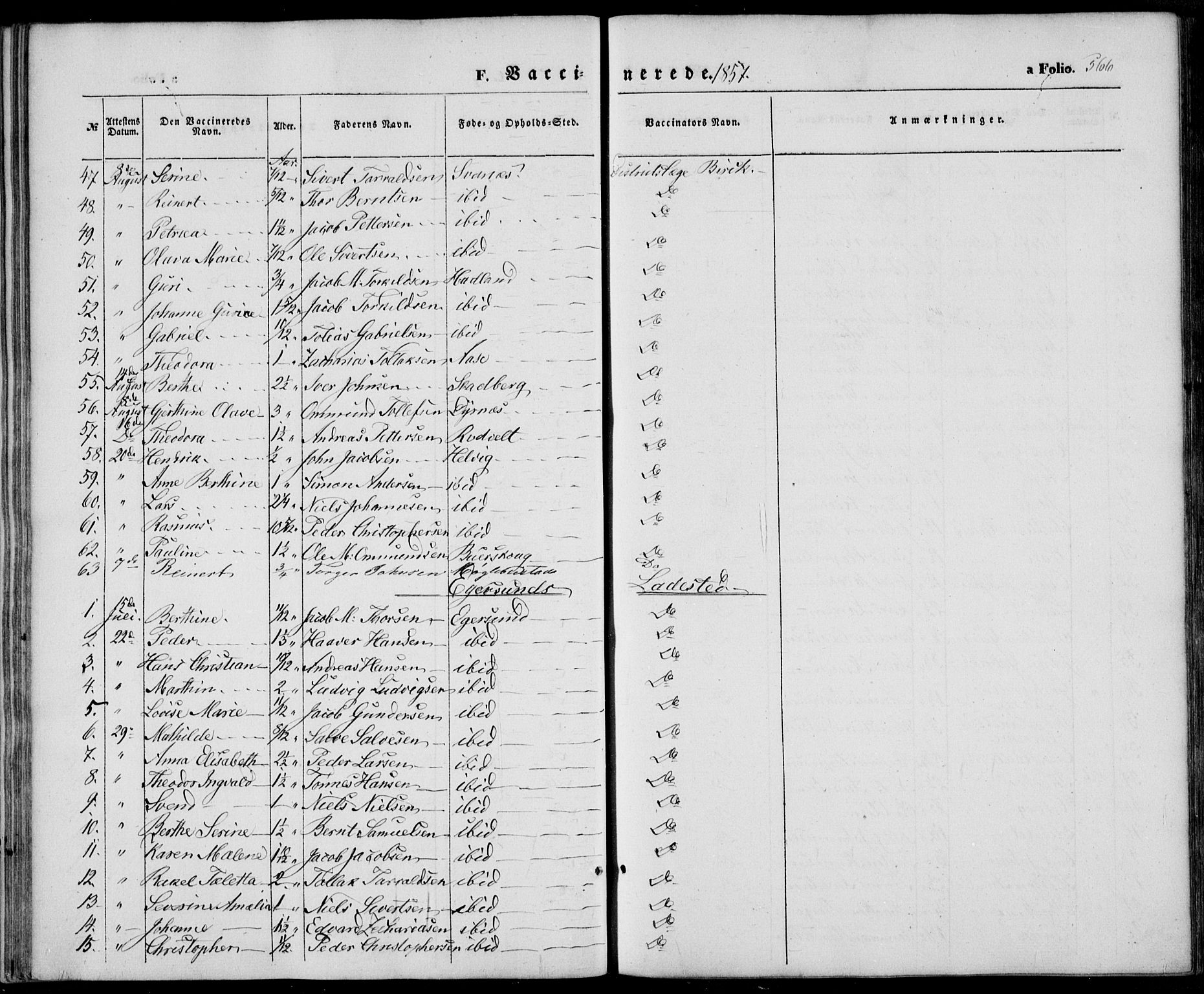 Eigersund sokneprestkontor, AV/SAST-A-101807/S08/L0013: Parish register (official) no. A 12.2, 1850-1865, p. 566