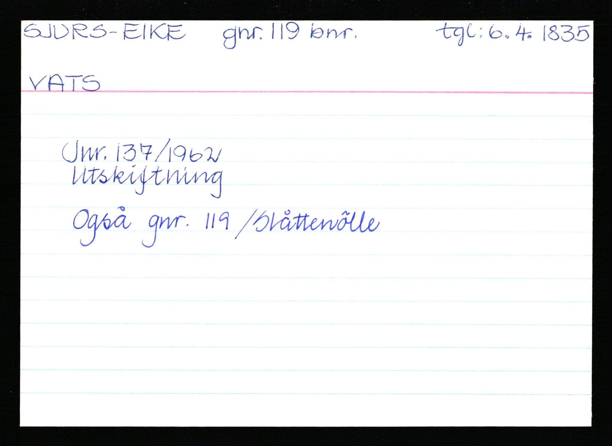 Statsarkivet i Stavanger, AV/SAST-A-101971/03/Y/Yk/L0035: Registerkort sortert etter gårdsnavn: Sikvaland lille - Skorve, 1750-1930, p. 55