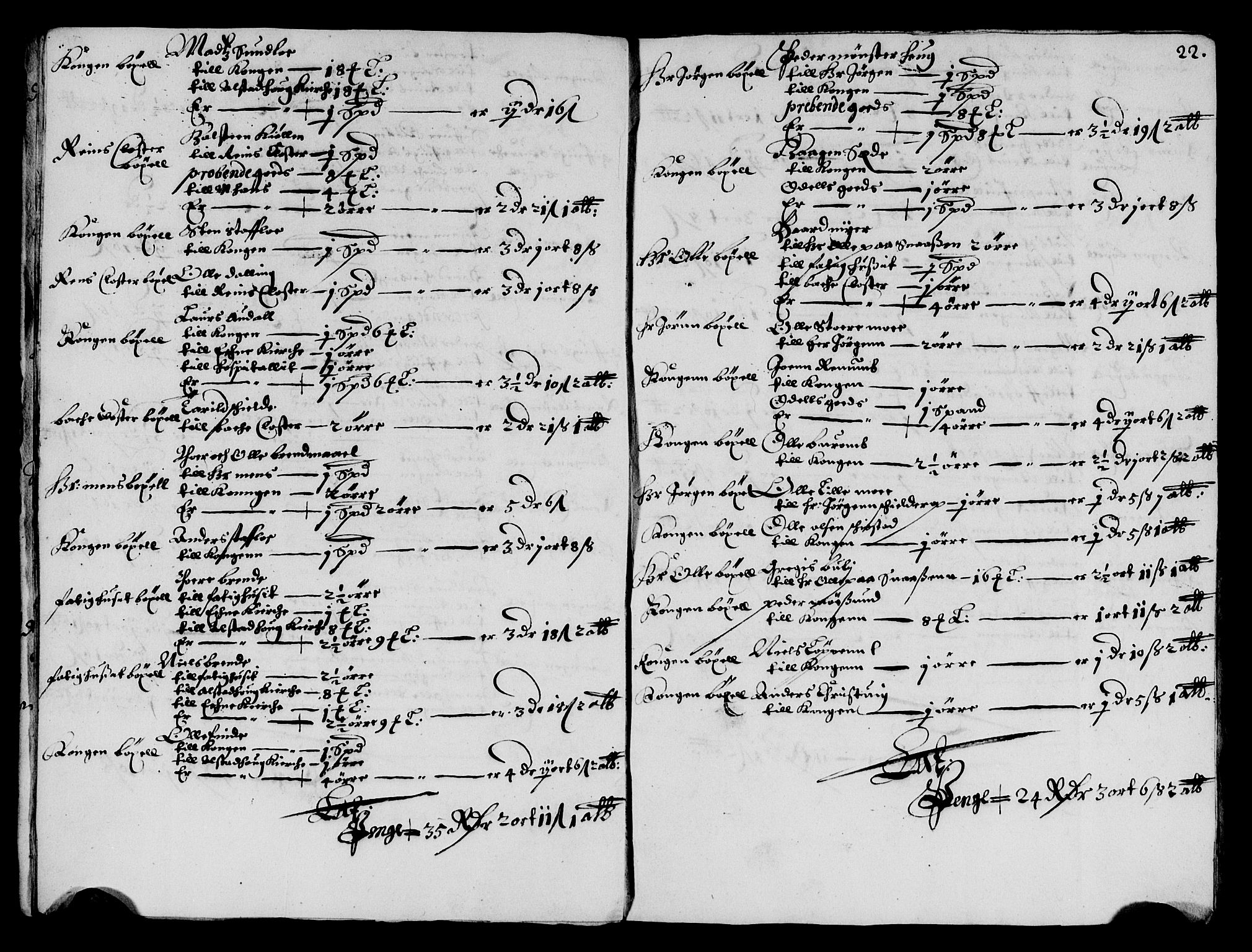 Rentekammeret inntil 1814, Reviderte regnskaper, Lensregnskaper, AV/RA-EA-5023/R/Rb/Rbw/L0127: Trondheim len, 1656-1657