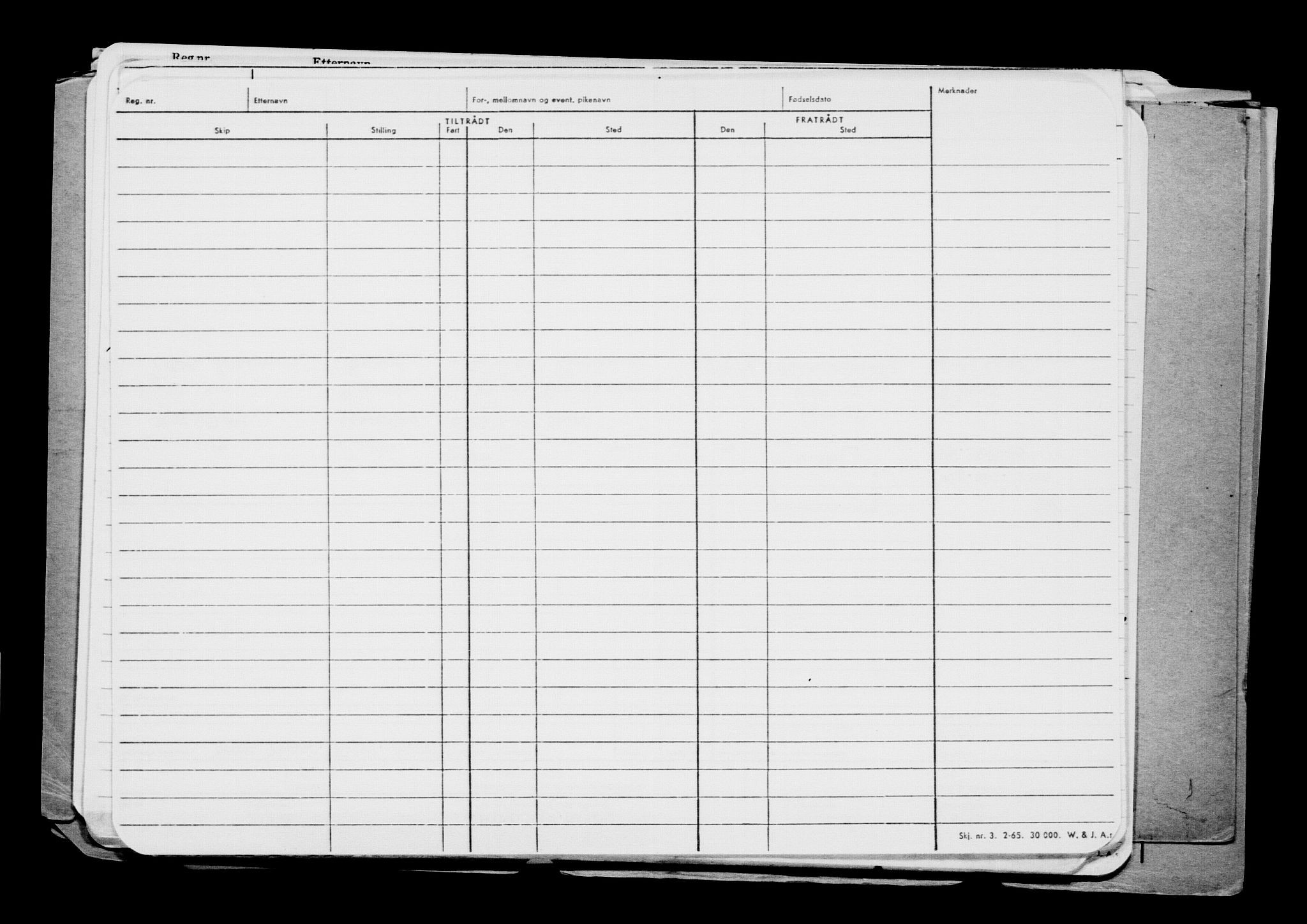 Direktoratet for sjømenn, AV/RA-S-3545/G/Gb/L0178: Hovedkort, 1920, p. 495