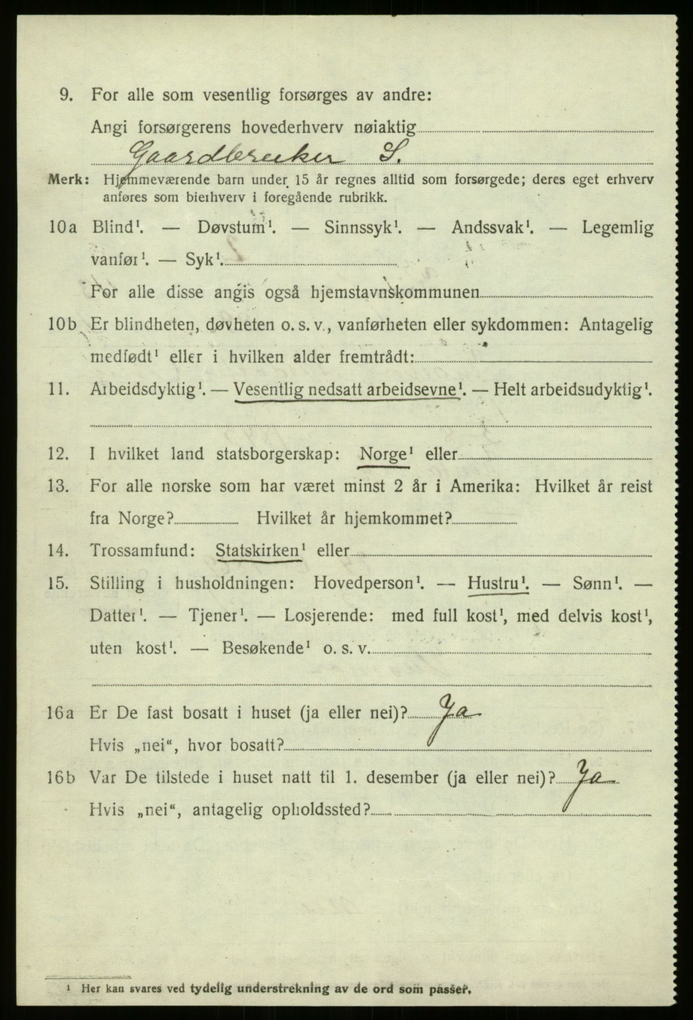 SAB, 1920 census for Kinn, 1920, p. 10642