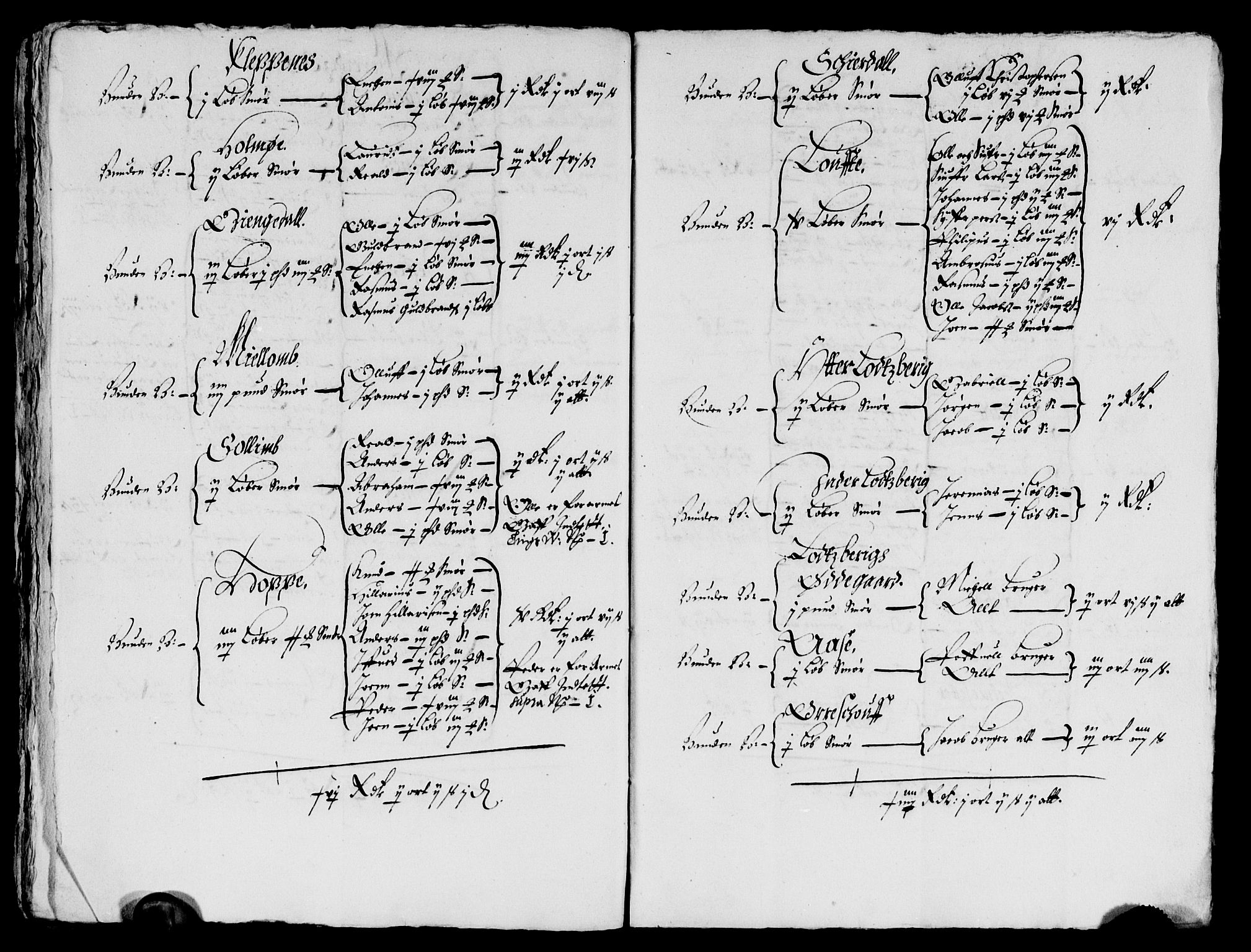 Rentekammeret inntil 1814, Reviderte regnskaper, Lensregnskaper, AV/RA-EA-5023/R/Rb/Rbt/L0126: Bergenhus len, 1653-1654