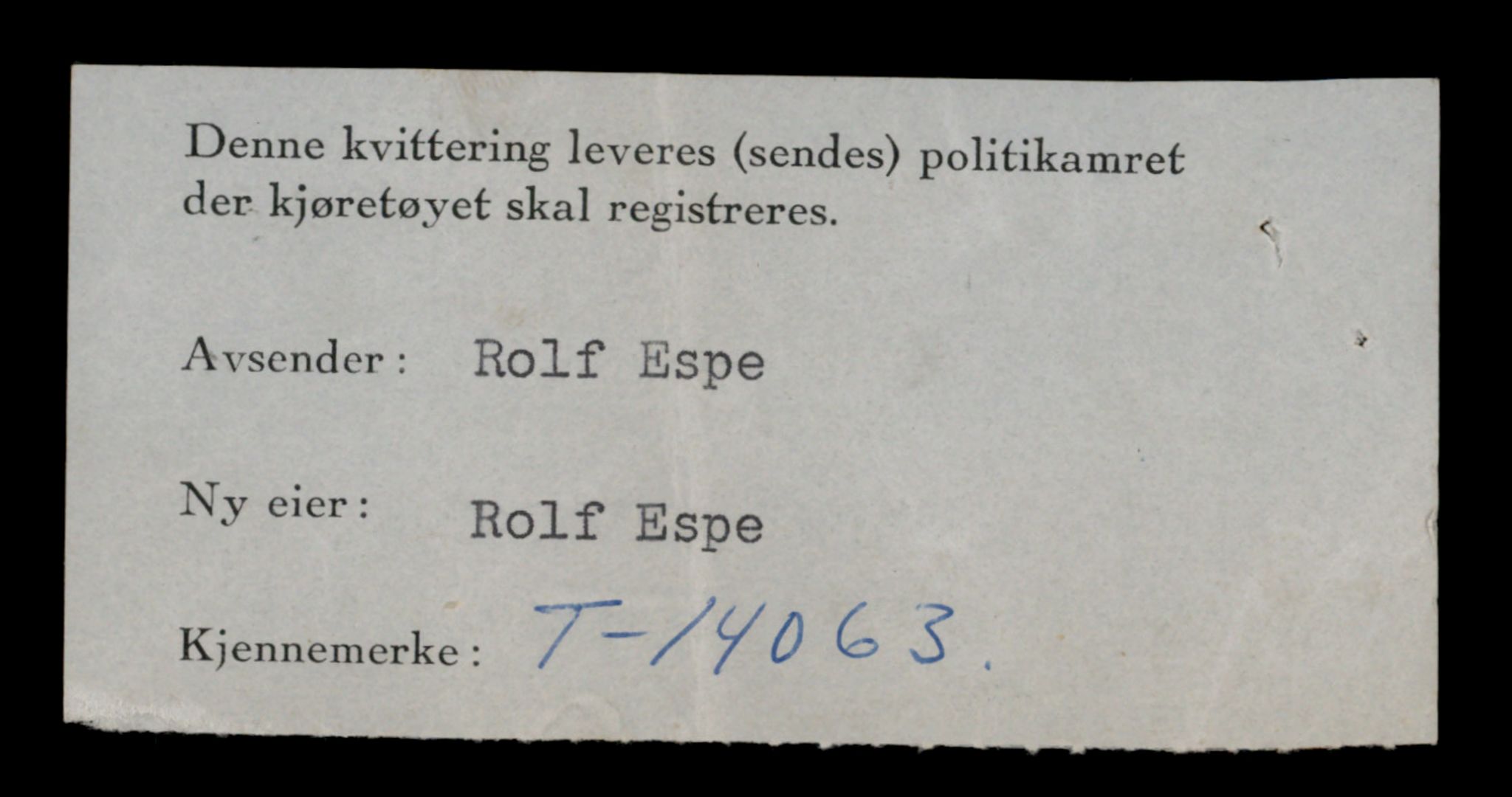 Møre og Romsdal vegkontor - Ålesund trafikkstasjon, SAT/A-4099/F/Fe/L0042: Registreringskort for kjøretøy T 13906 - T 14079, 1927-1998, p. 2767