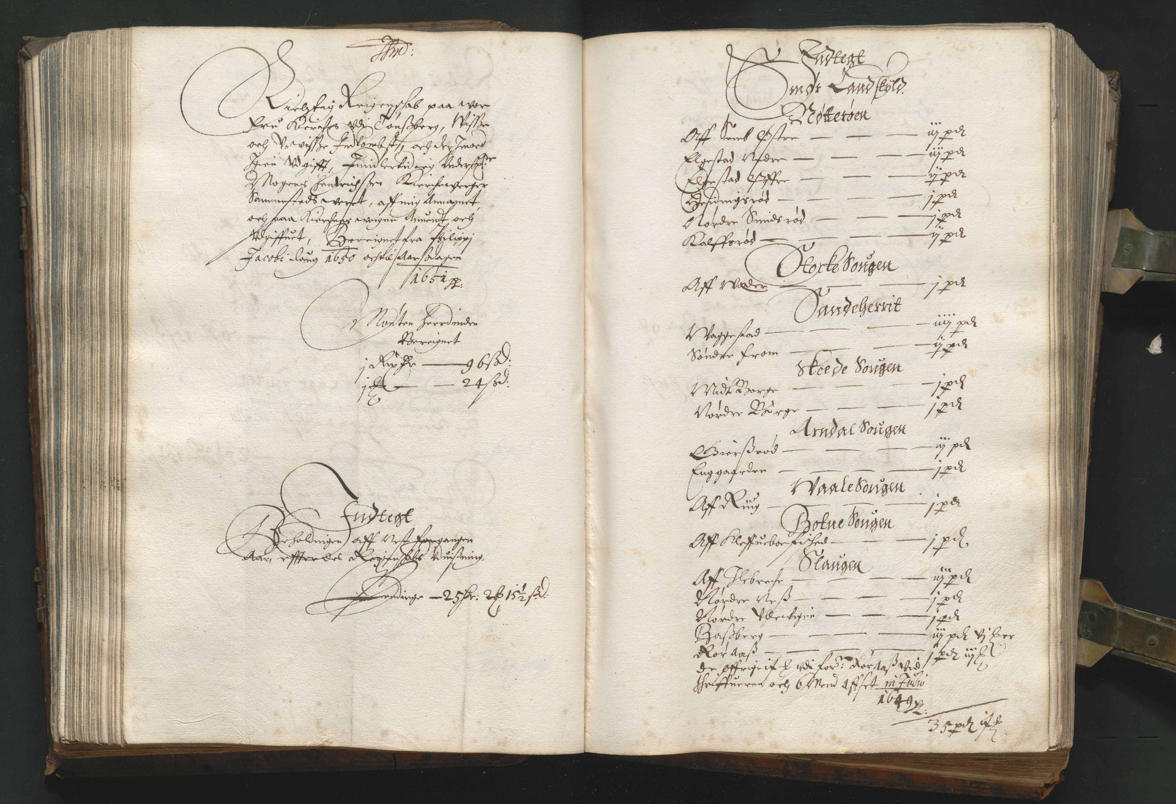 Tønsberg sokneprestkontor, AV/SAKO-A-329/R/Ra/L0001a: Kirkeregnskap. 1a, 1637-1693