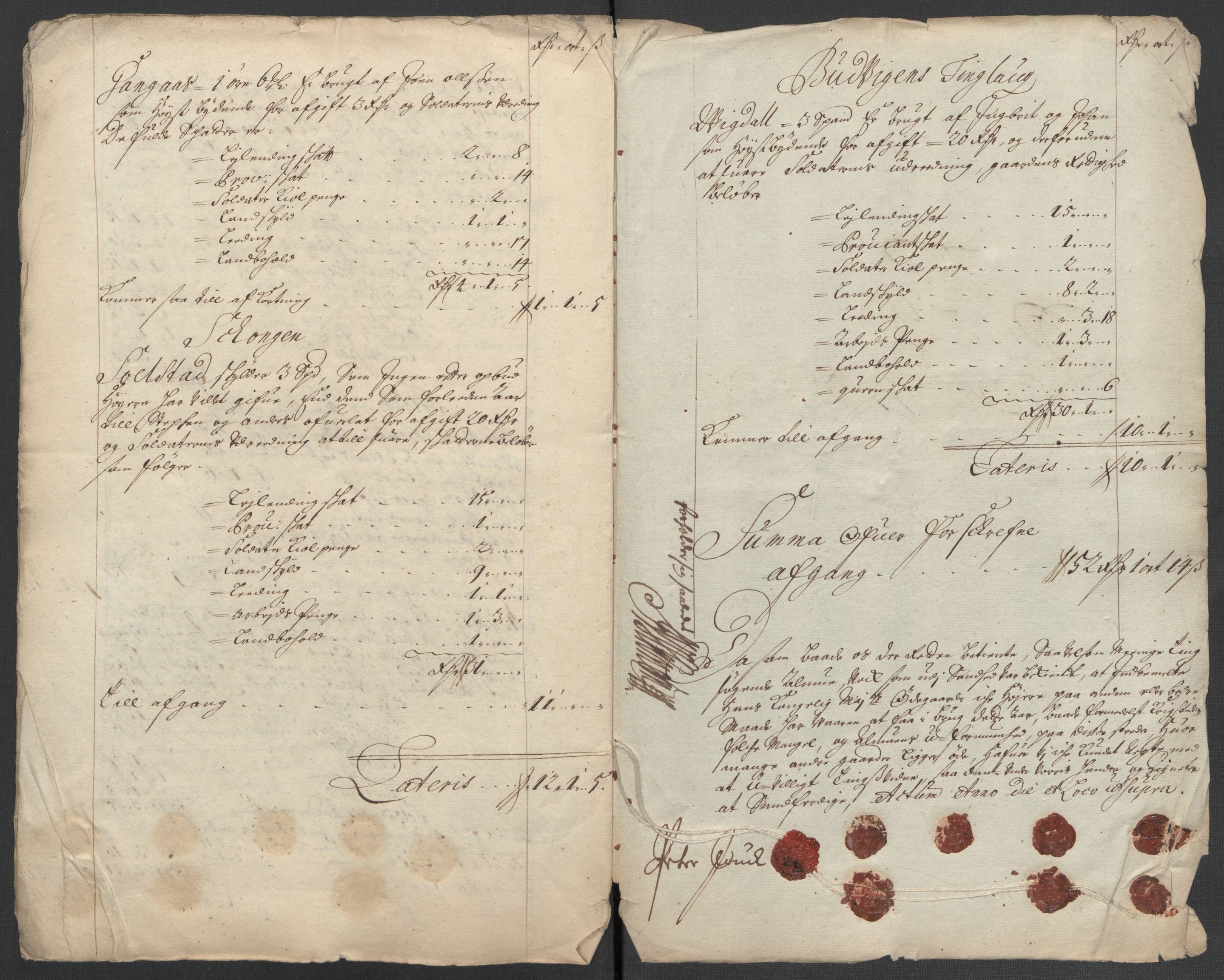 Rentekammeret inntil 1814, Reviderte regnskaper, Fogderegnskap, RA/EA-4092/R61/L4111: Fogderegnskap Strinda og Selbu, 1709-1710, p. 475