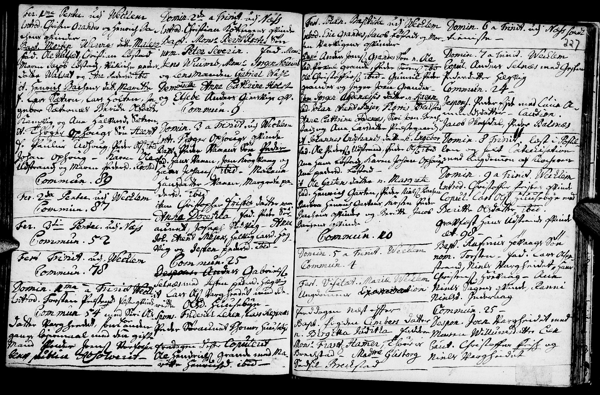 Ministerialprotokoller, klokkerbøker og fødselsregistre - Sør-Trøndelag, AV/SAT-A-1456/659/L0731: Parish register (official) no. 659A01, 1709-1731, p. 226-227