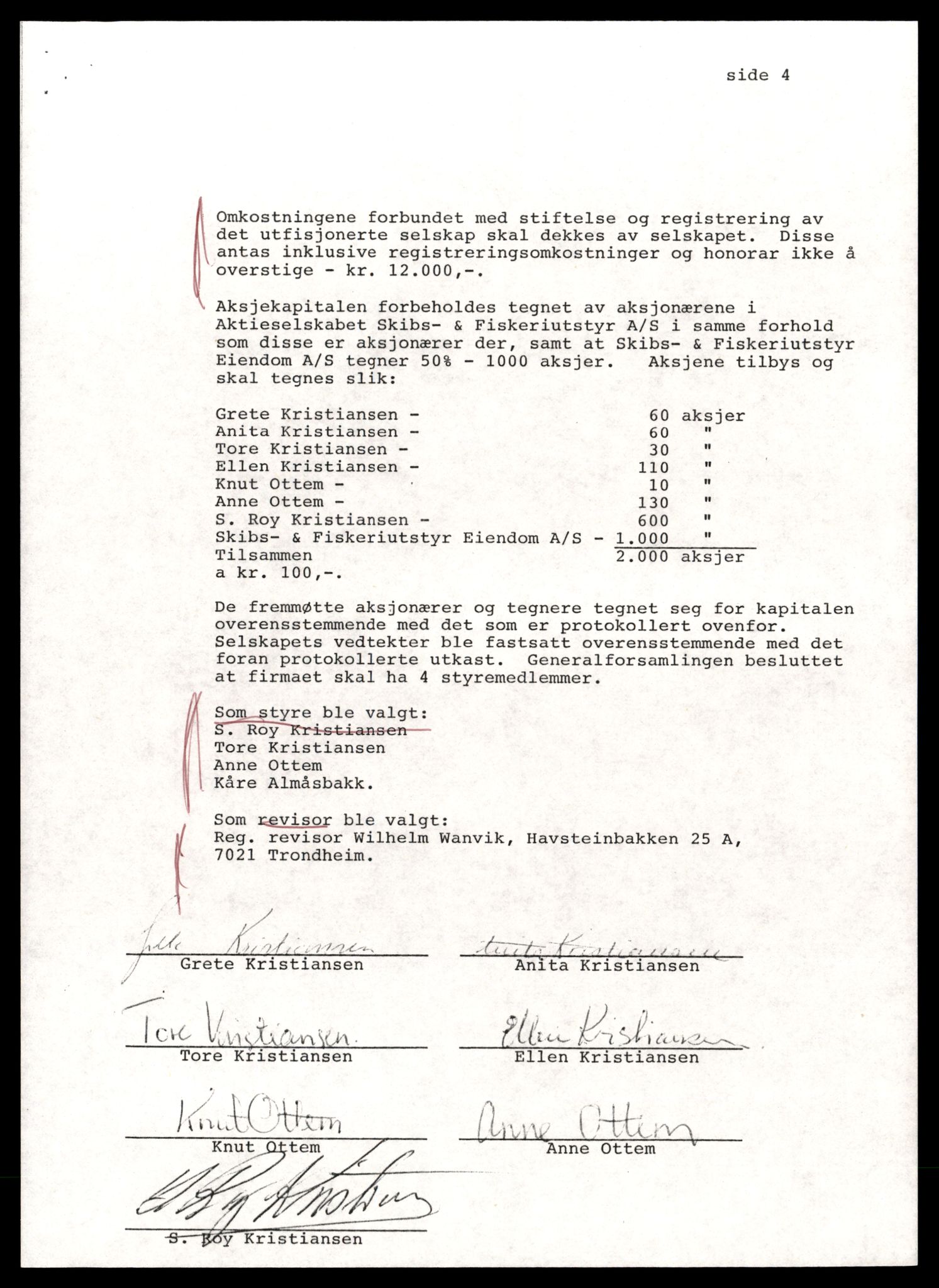 Trondheim byfogd, AV/SAT-A-0003/2/J/Jd/Jdd/L0049: Aksjeselskap, Ski-Smi, 1944-1990, p. 13