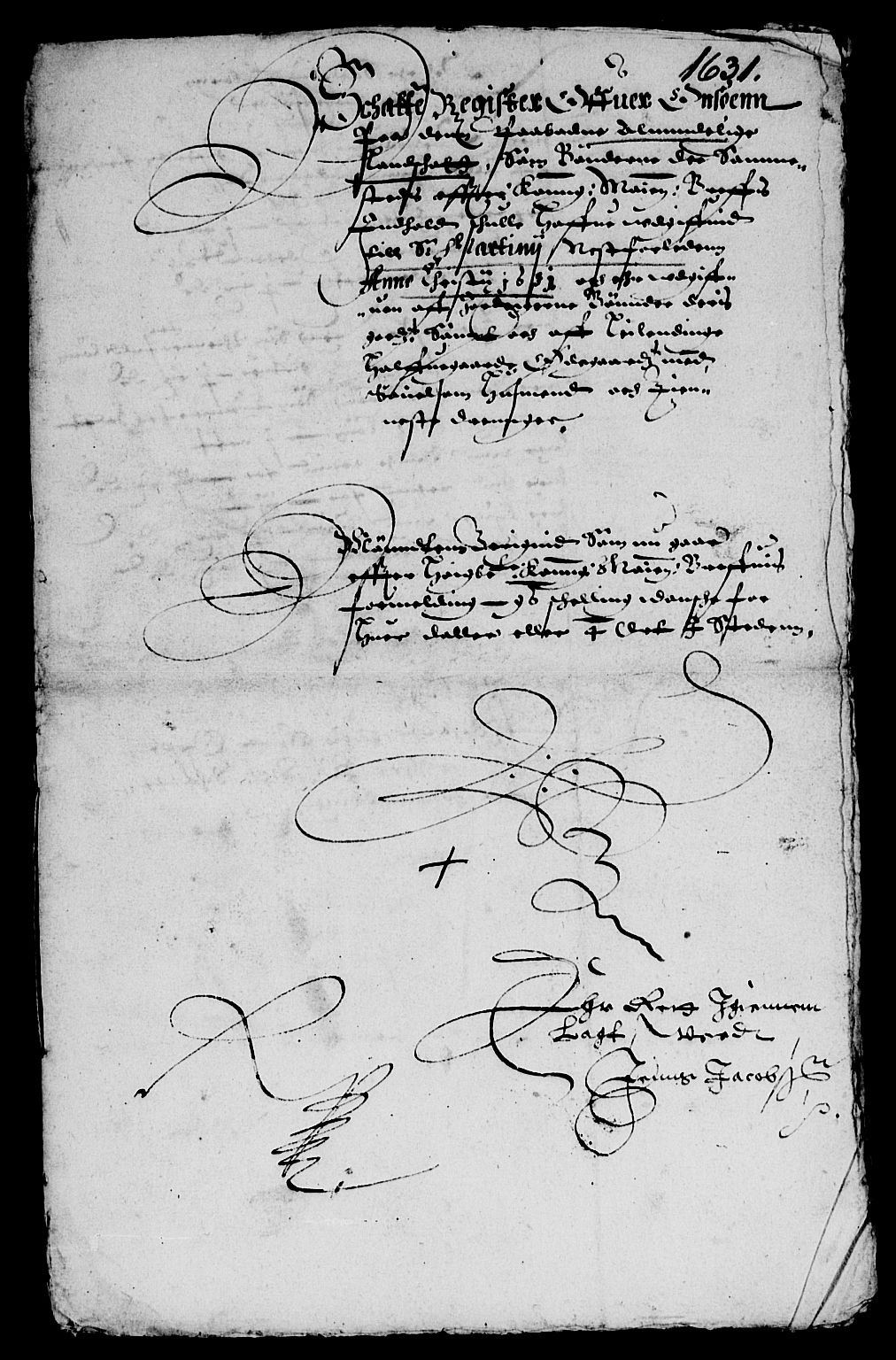 Rentekammeret inntil 1814, Reviderte regnskaper, Lensregnskaper, AV/RA-EA-5023/R/Rb/Rbe/L0001: Onsøy len, 1626-1639