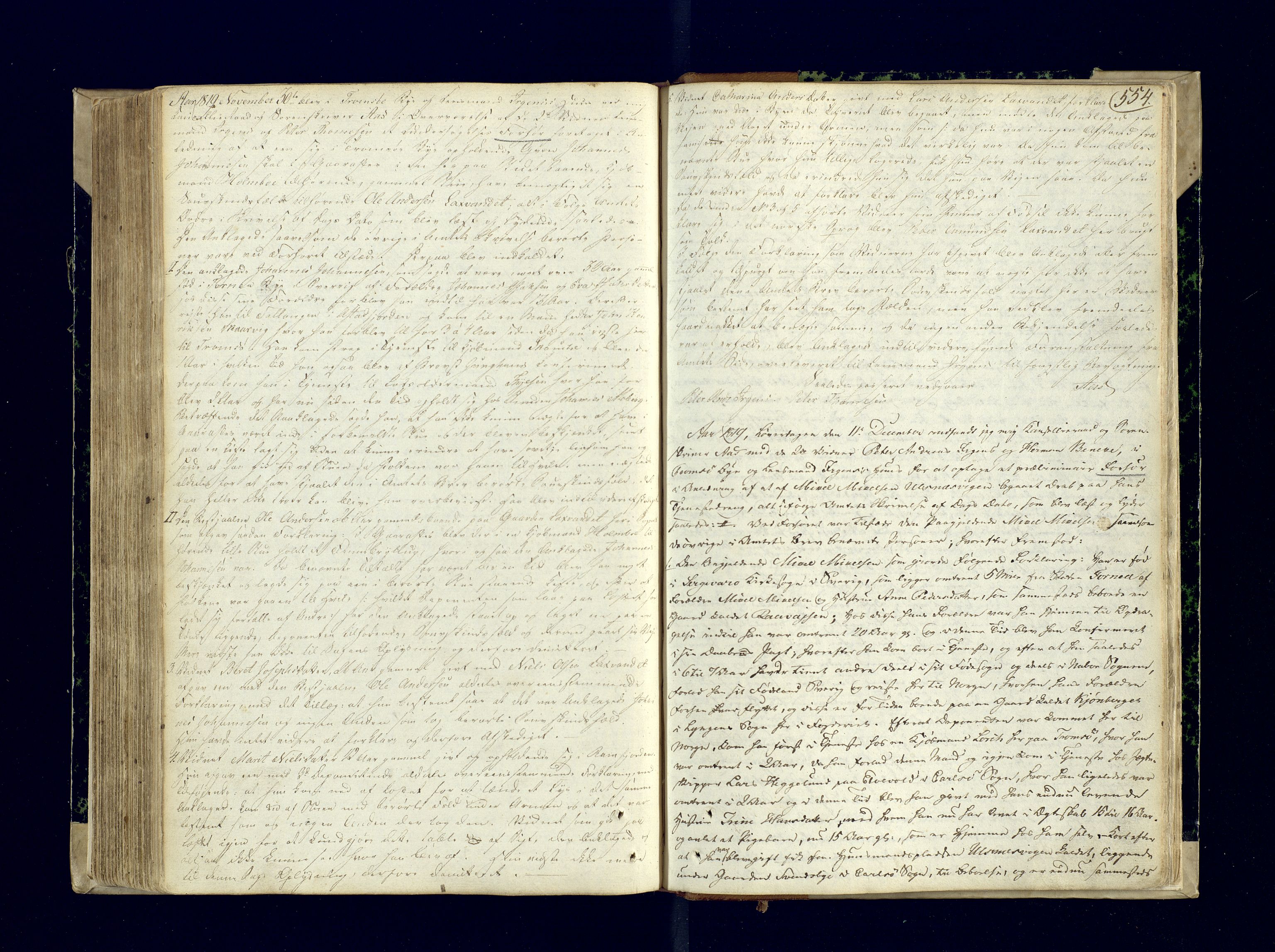 Senja og Tromsø sorenskriveri , AV/SATØ-SATØ-31/F/Fc/L0071: Ekstrarettsprotokoll, 1812-1820, p. 554