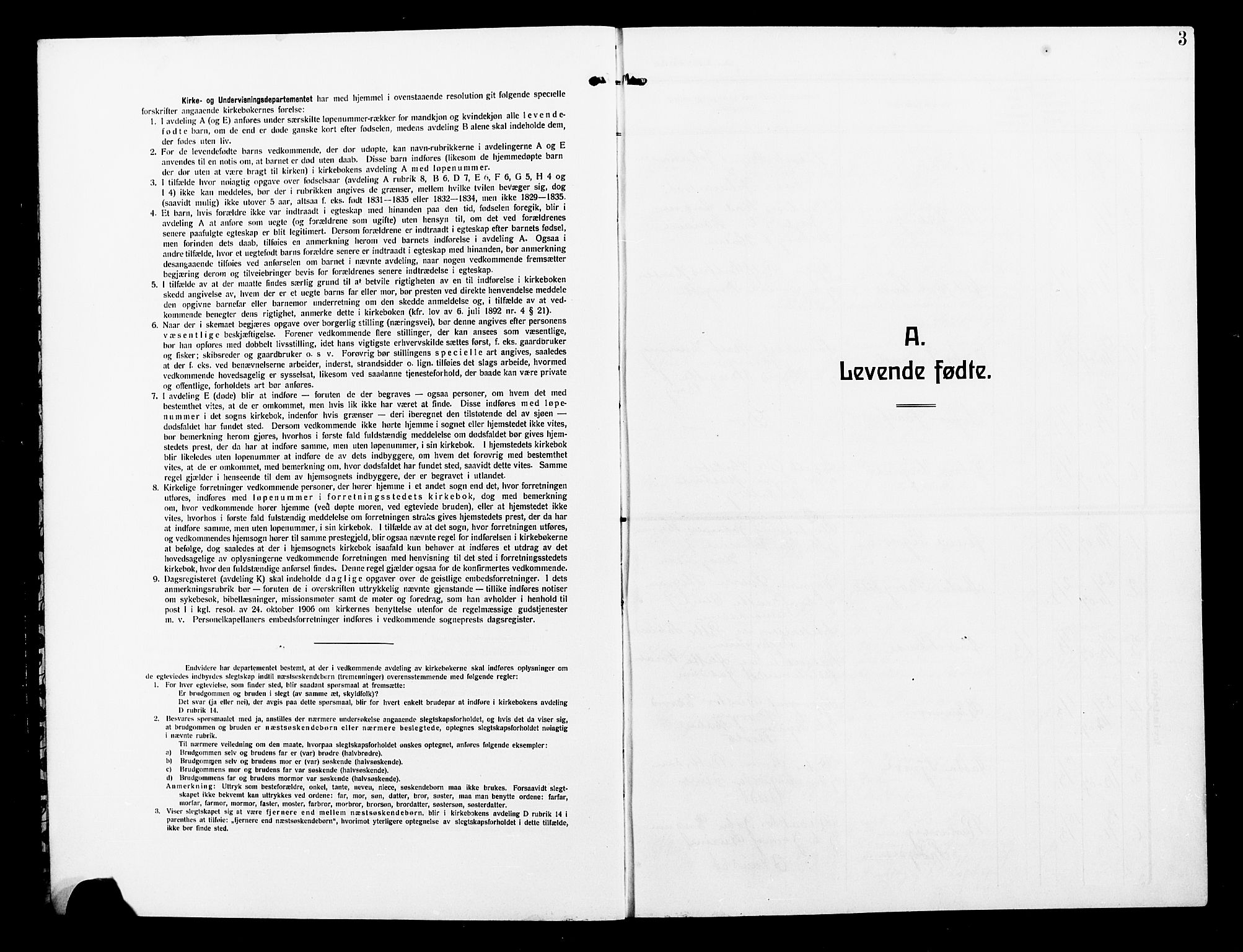 Ministerialprotokoller, klokkerbøker og fødselsregistre - Nord-Trøndelag, SAT/A-1458/739/L0376: Parish register (copy) no. 739C04, 1908-1917, p. 3