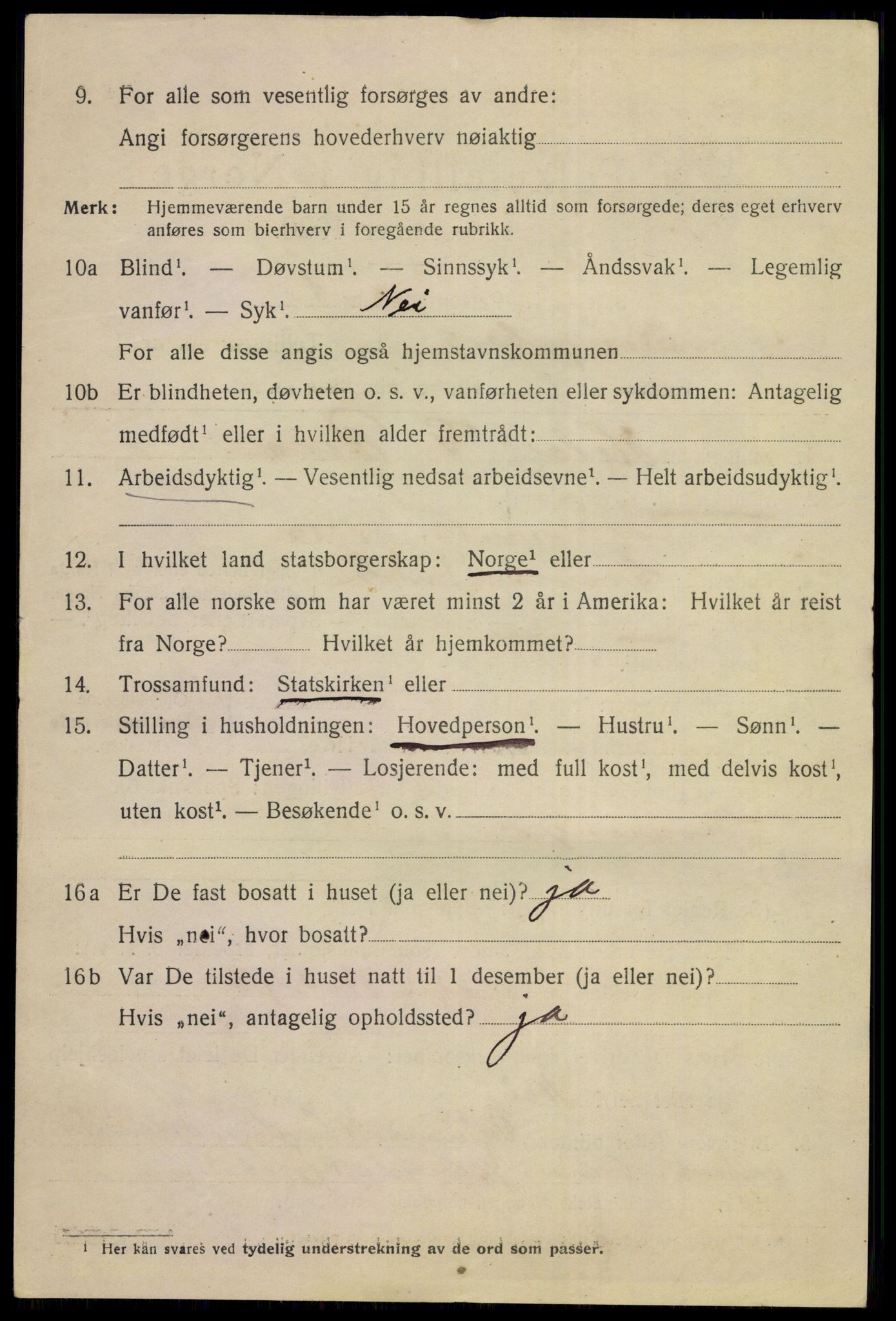 SAKO, 1920 census for Kongsberg, 1920, p. 15781