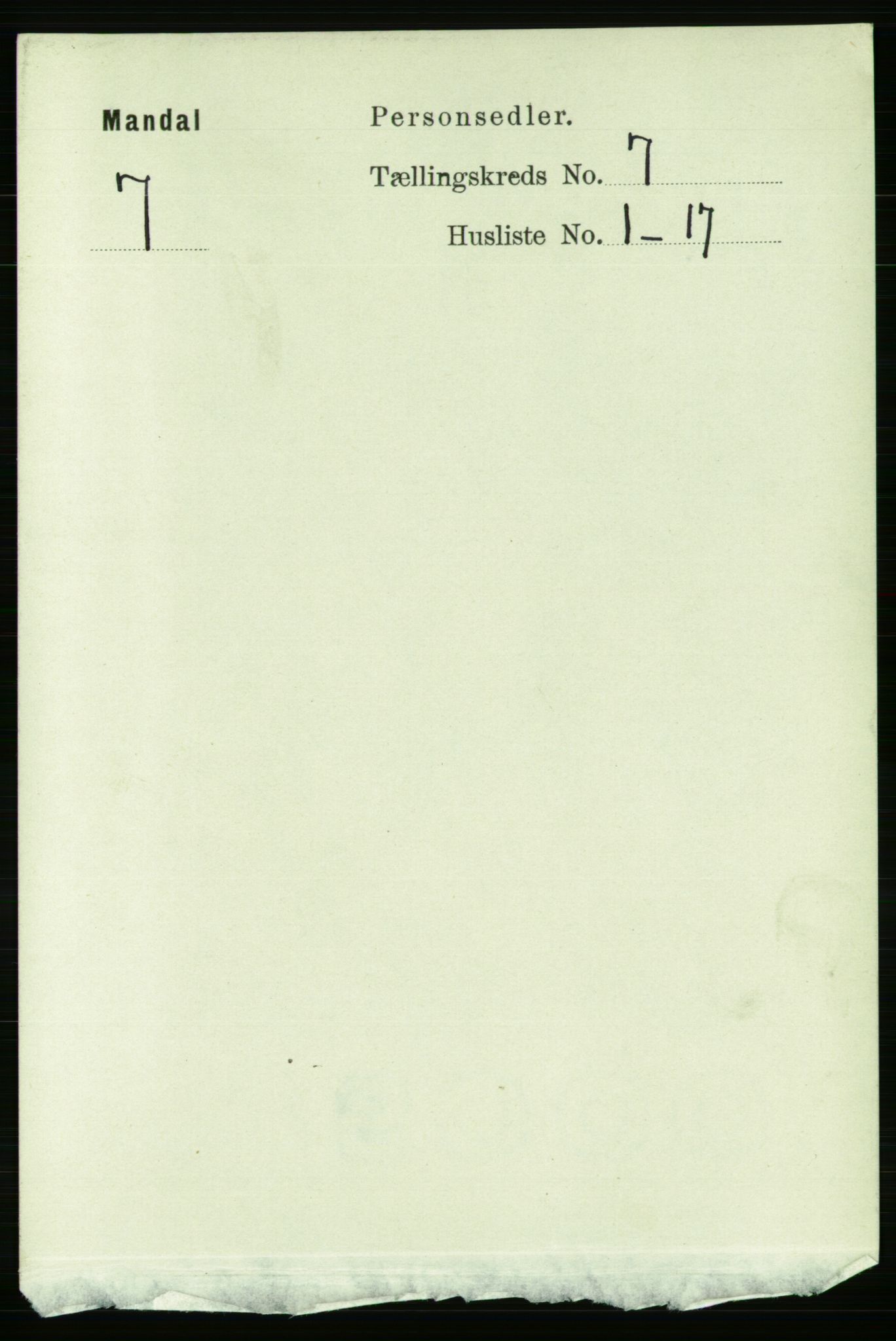 RA, 1891 census for 1002 Mandal, 1891, p. 2236