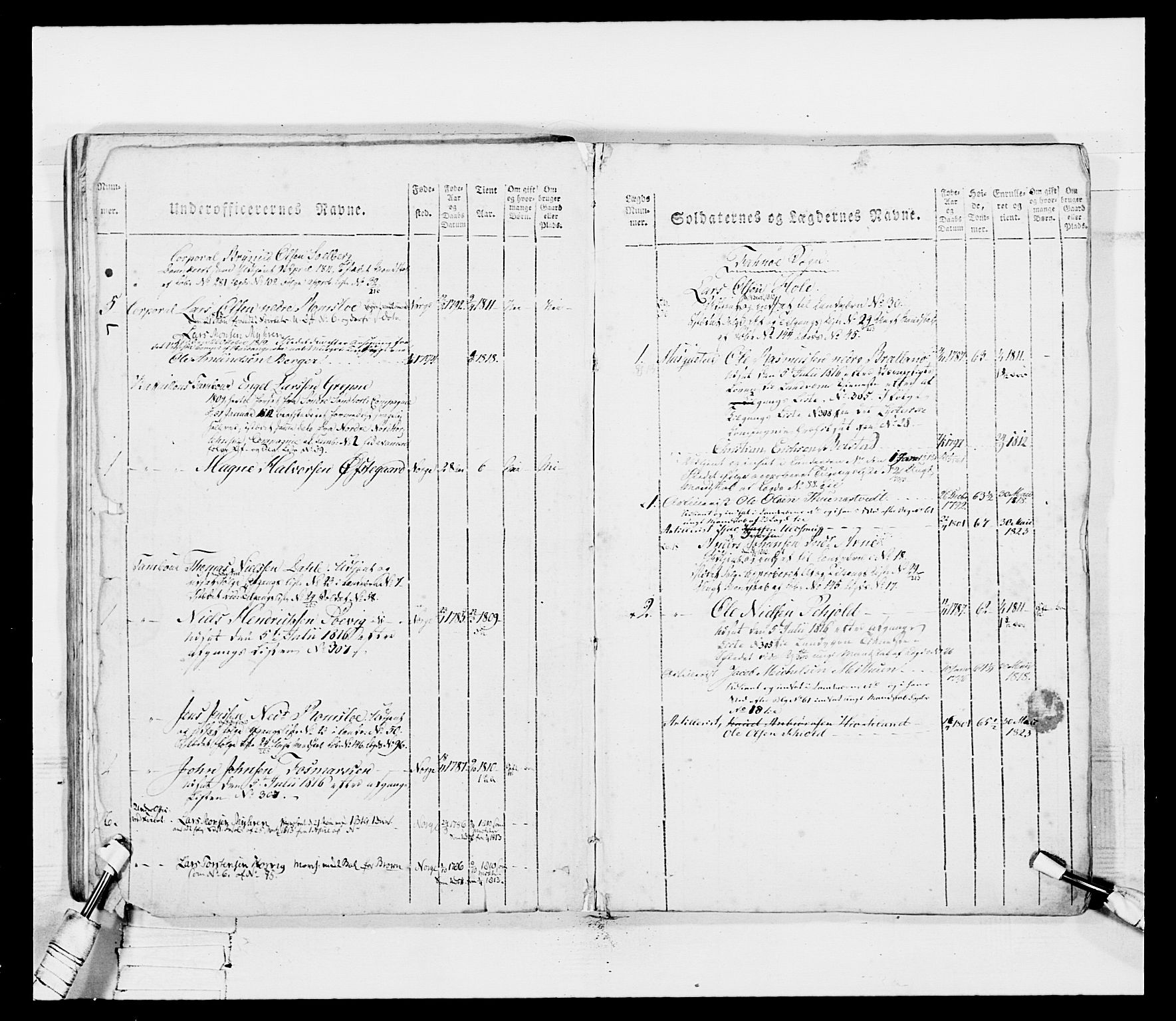 Generalitets- og kommissariatskollegiet, Det kongelige norske kommissariatskollegium, AV/RA-EA-5420/E/Eh/L0099: Bergenhusiske nasjonale infanteriregiment, 1812, p. 382