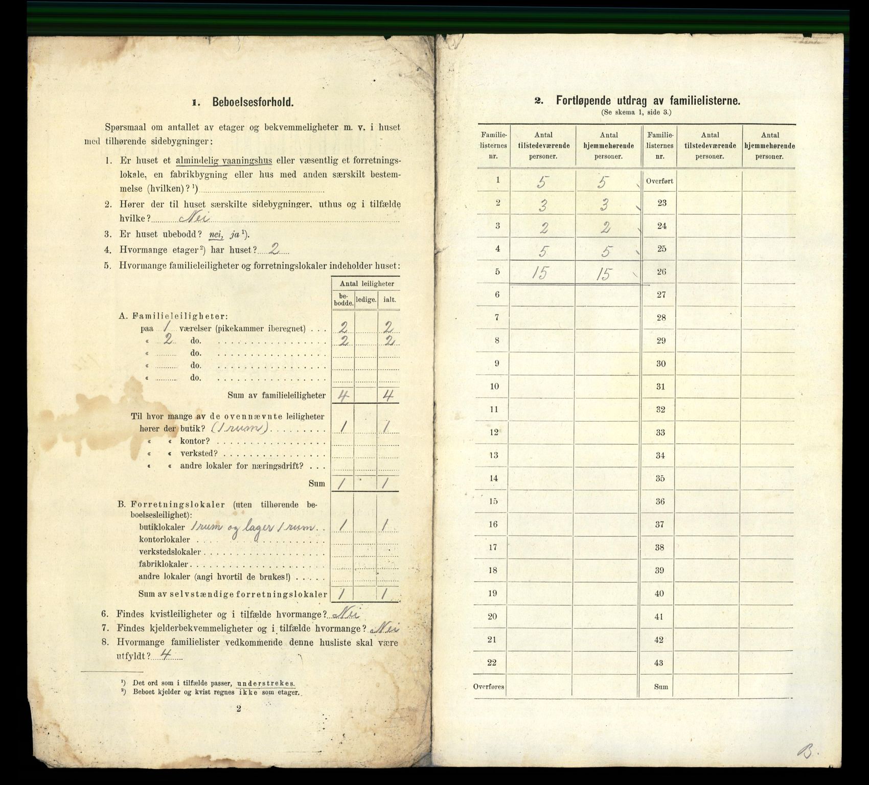 RA, 1910 census for Bergen, 1910, p. 41488