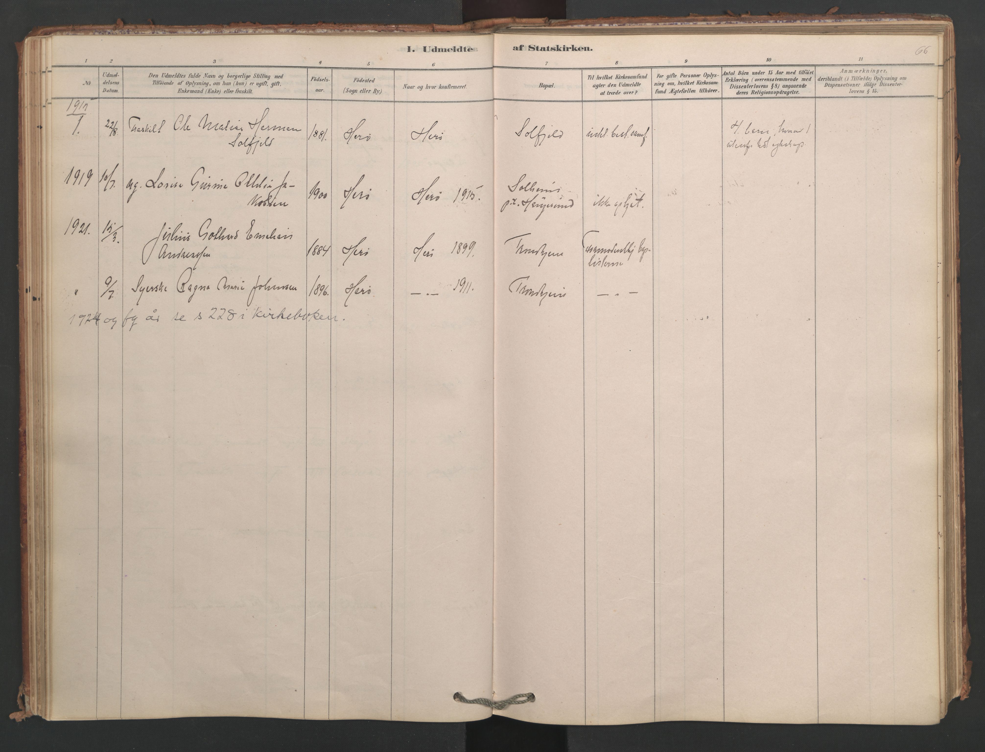 Ministerialprotokoller, klokkerbøker og fødselsregistre - Nordland, AV/SAT-A-1459/834/L0509: Parish register (official) no. 834A07, 1878-1937, p. 66