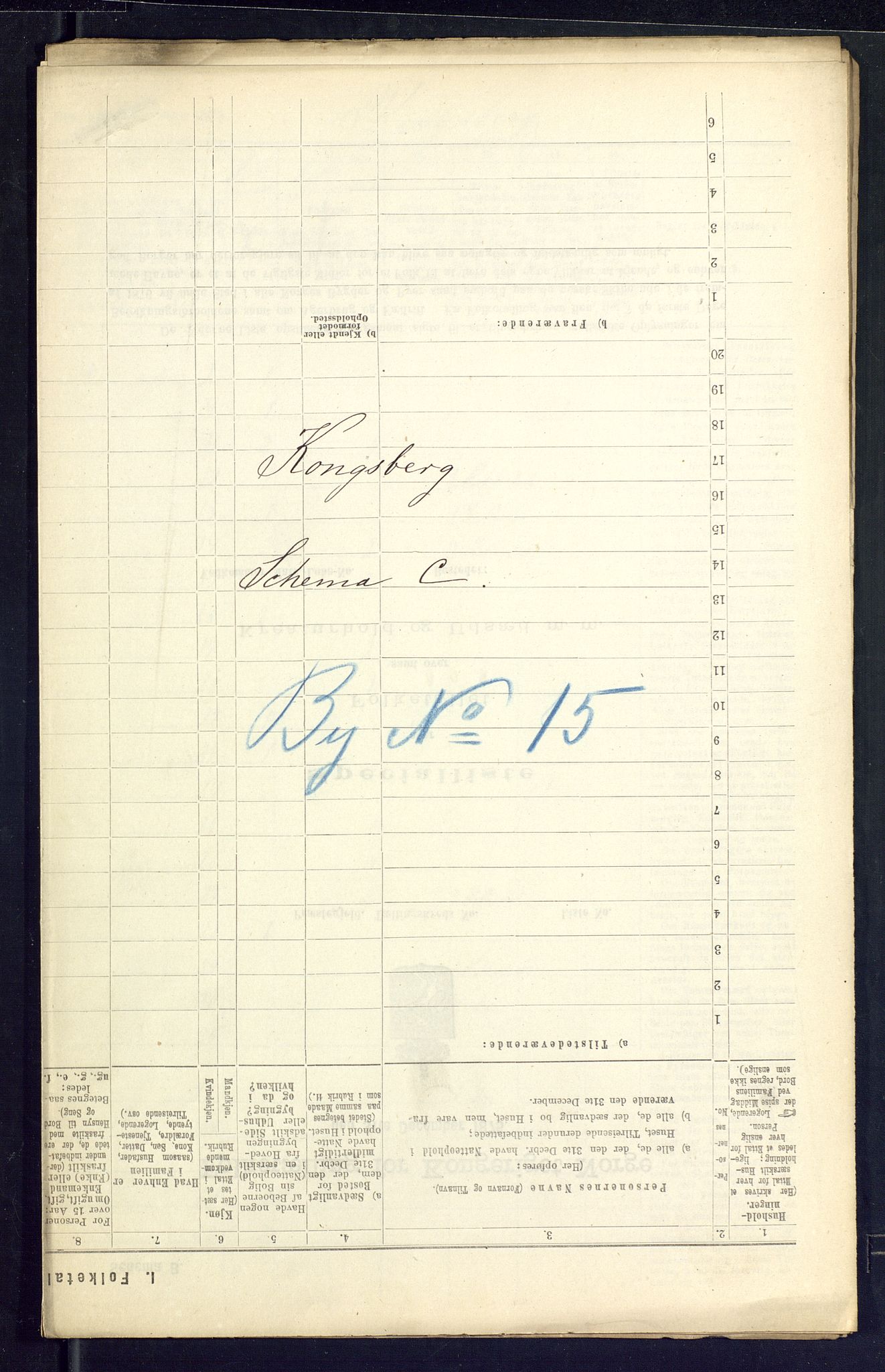 SAKO, 1875 census for 0604B Kongsberg/Kongsberg, 1875, p. 27