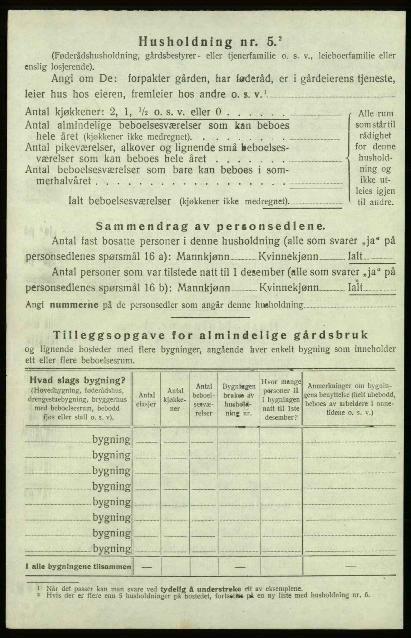 SAB, 1920 census for Kvinnherad, 1920, p. 885