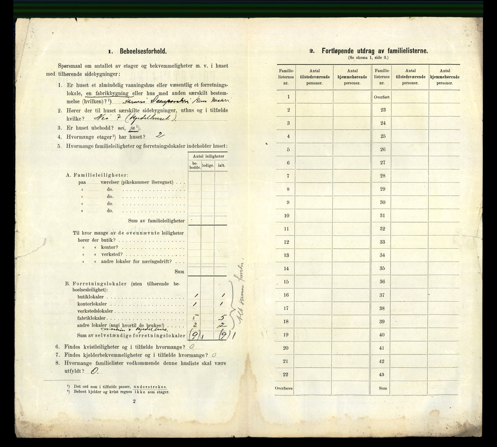 RA, 1910 census for Bergen, 1910, p. 3236