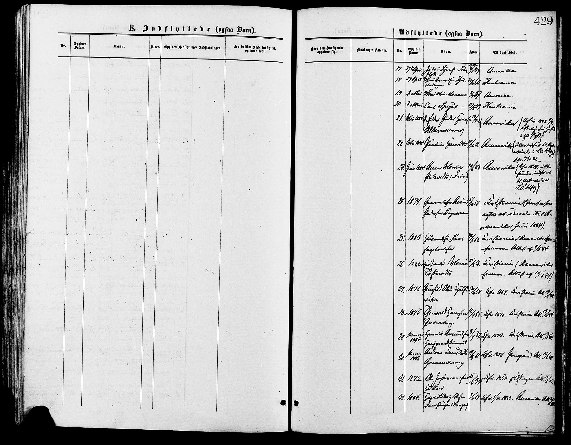 Sør-Odal prestekontor, SAH/PREST-030/H/Ha/Haa/L0005: Parish register (official) no. 5, 1876-1885, p. 429