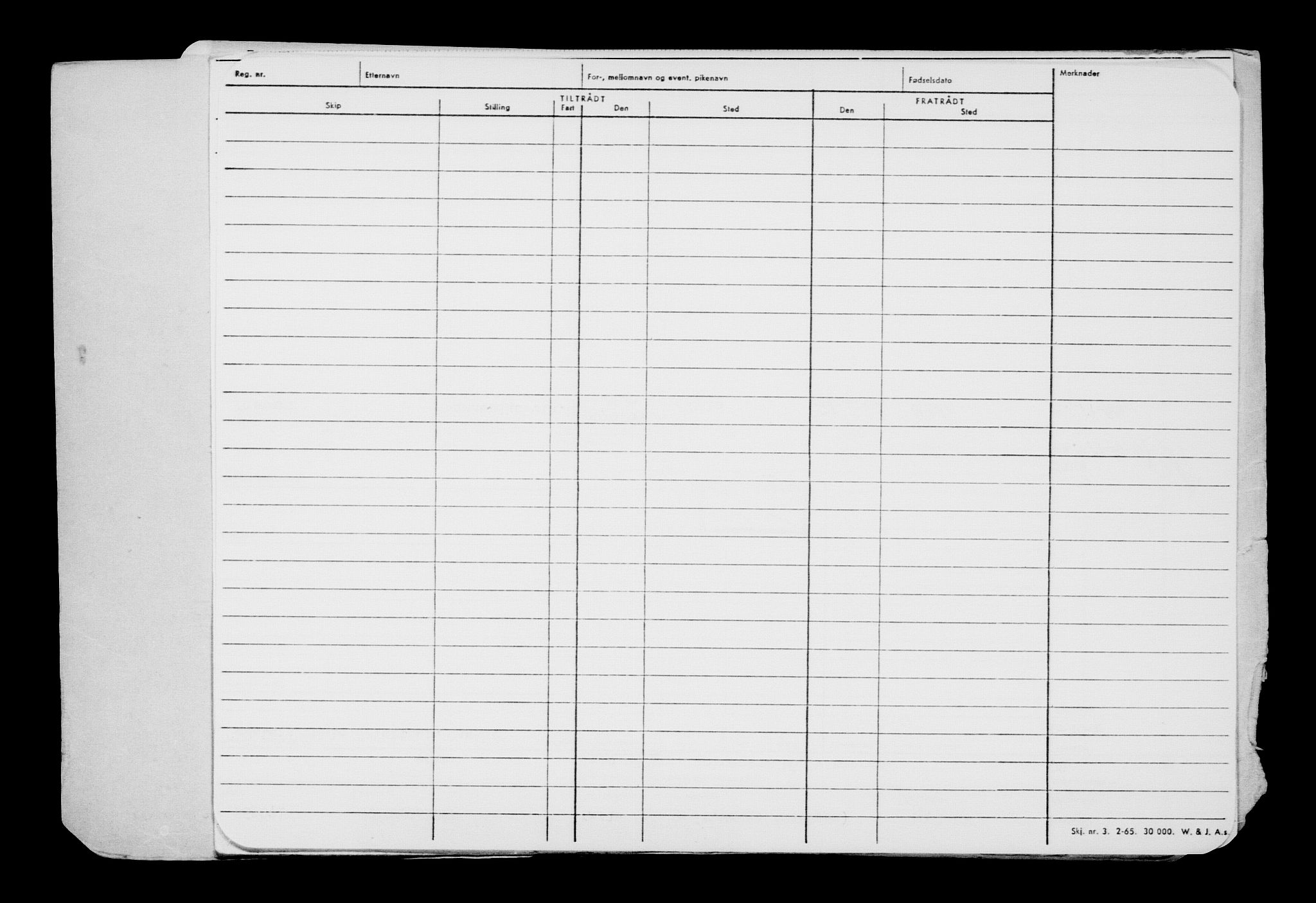 Direktoratet for sjømenn, AV/RA-S-3545/G/Gb/L0052: Hovedkort, 1904, p. 100