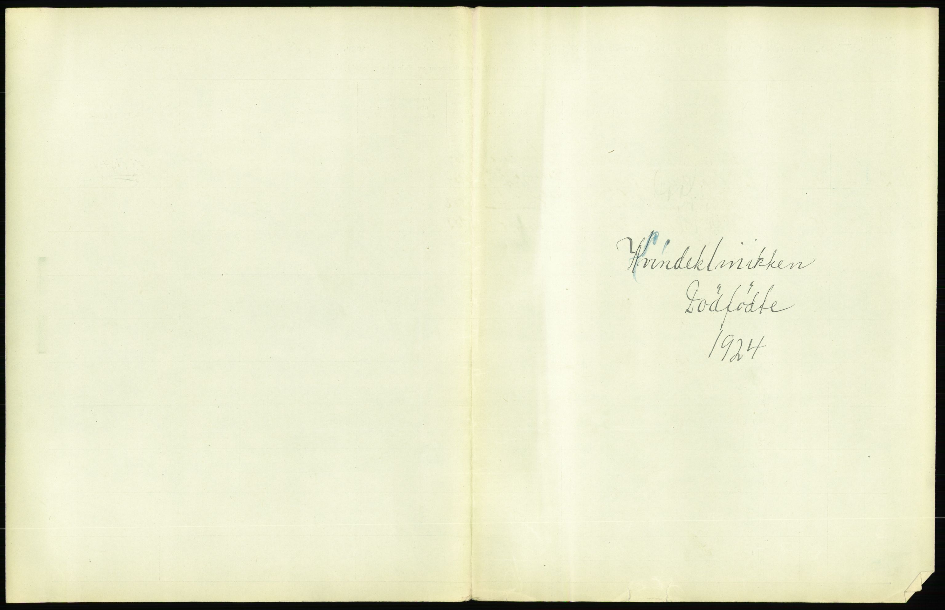 Statistisk sentralbyrå, Sosiodemografiske emner, Befolkning, AV/RA-S-2228/D/Df/Dfc/Dfcd/L0009: Kristiania: Døde kvinner, dødfødte, 1924, p. 657