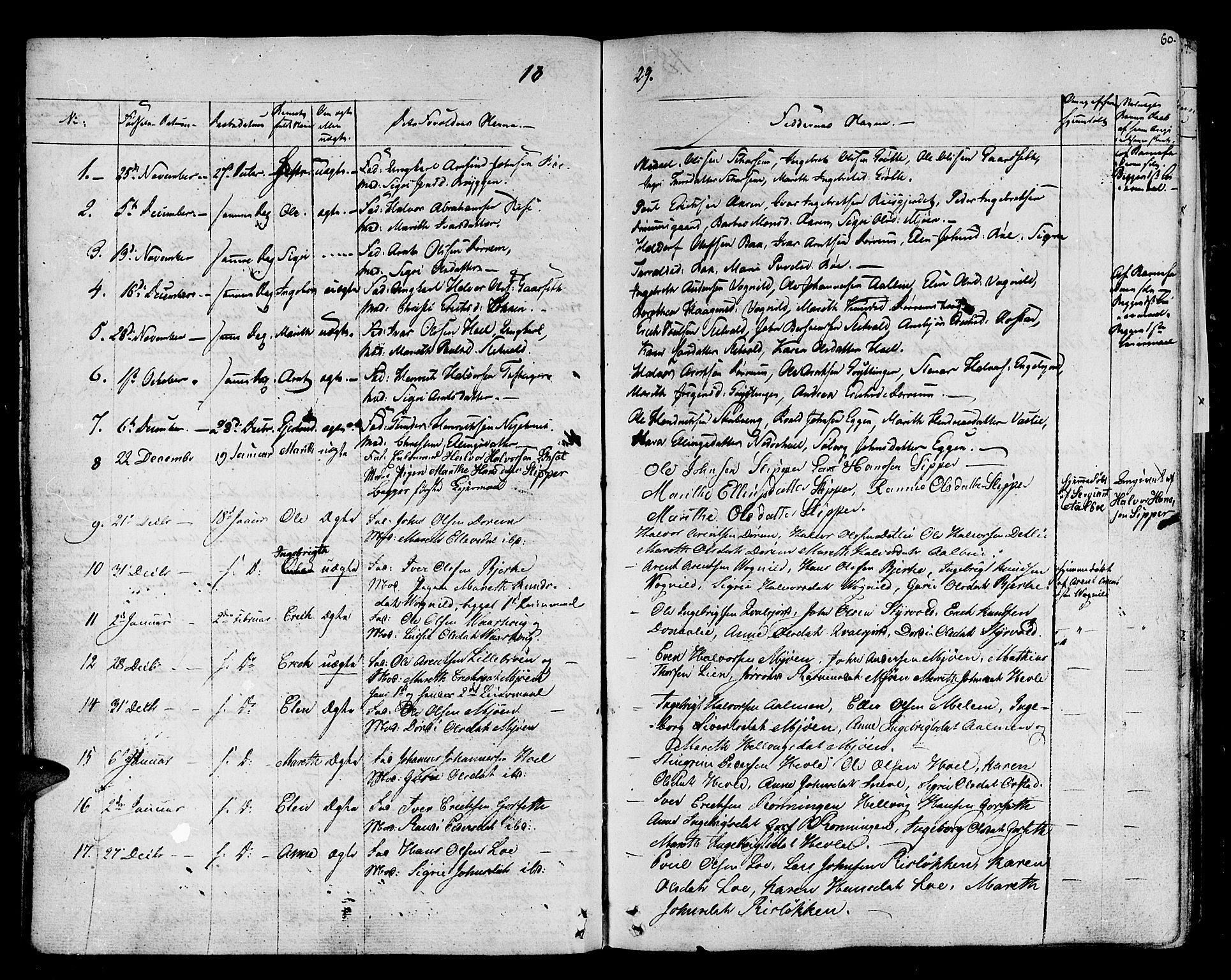 Ministerialprotokoller, klokkerbøker og fødselsregistre - Sør-Trøndelag, SAT/A-1456/678/L0897: Parish register (official) no. 678A06-07, 1821-1847, p. 60