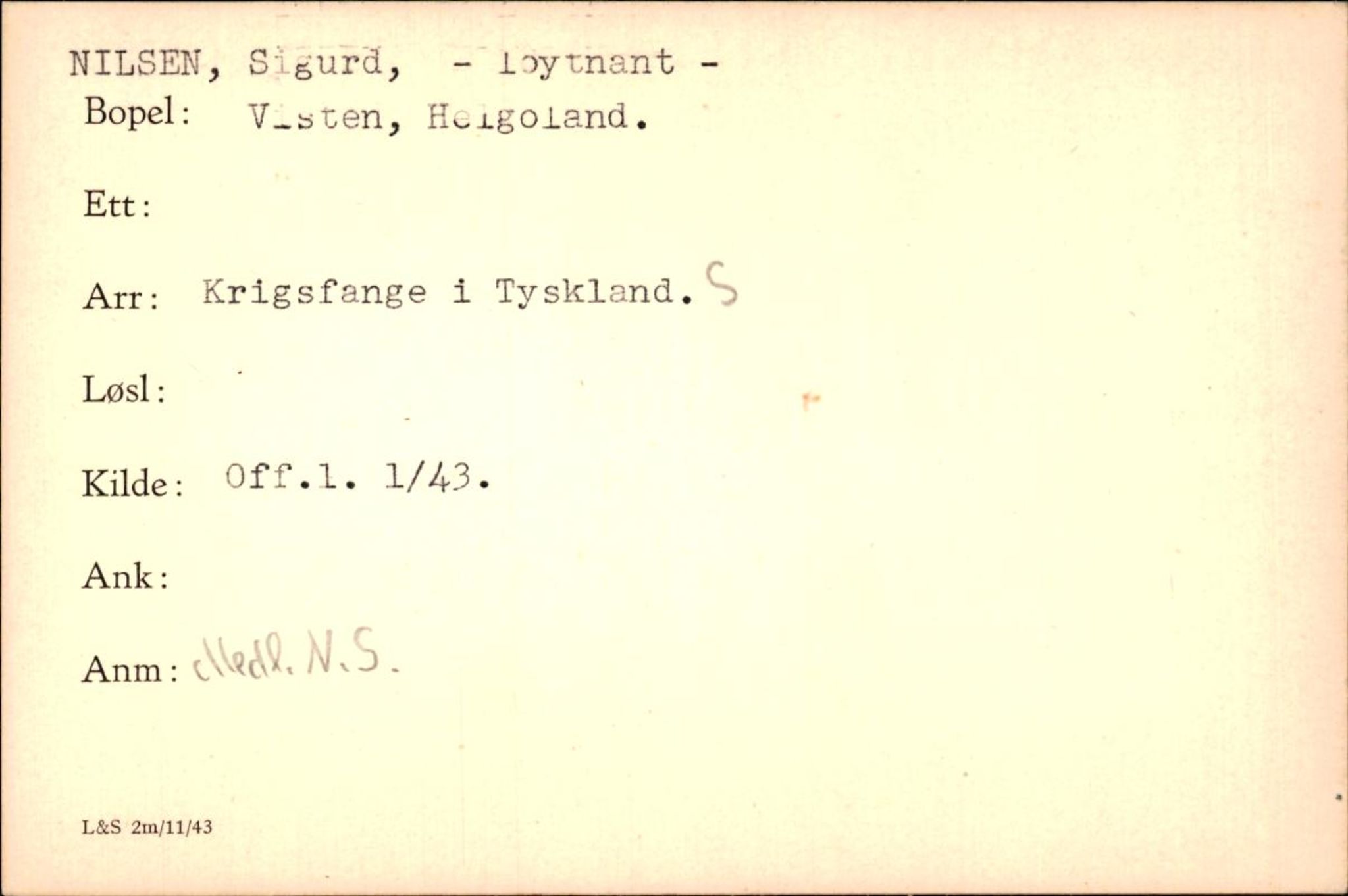 Forsvaret, Forsvarets krigshistoriske avdeling, AV/RA-RAFA-2017/Y/Yf/L0200: II-C-11-2102  -  Norske krigsfanger i Tyskland, 1940-1945, p. 775