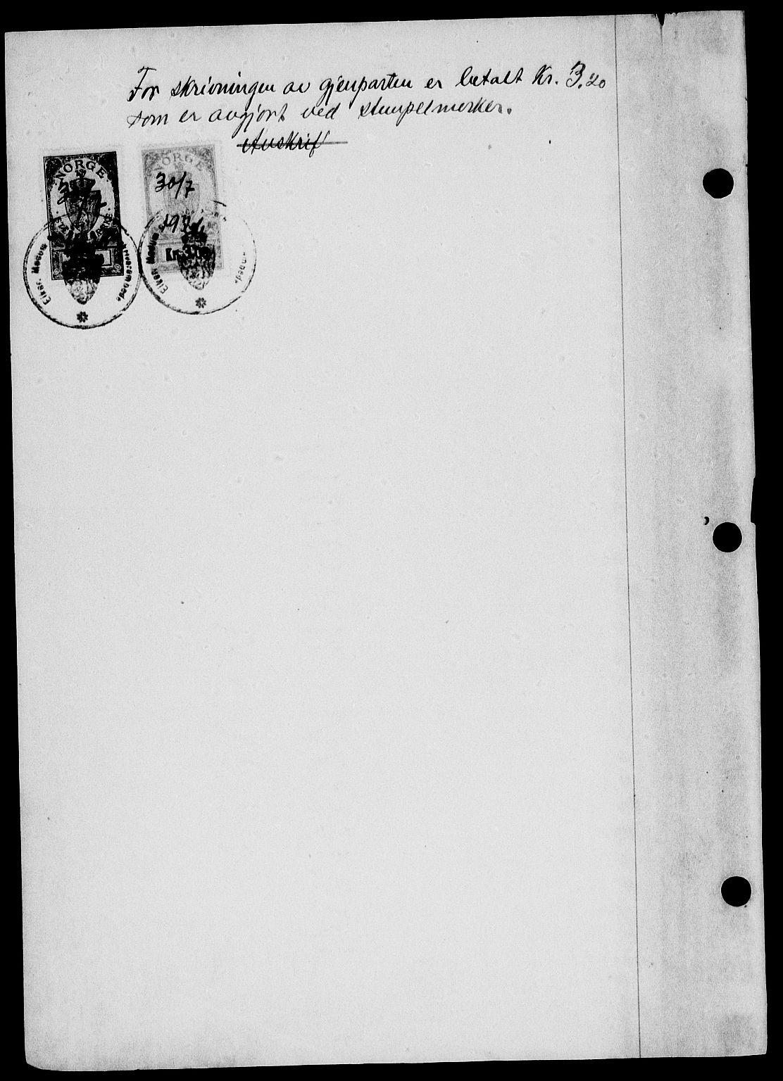 Eiker, Modum og Sigdal sorenskriveri, AV/SAKO-A-123/G/Ga/Gab/L0014: Mortgage book no. II 14, 1926-1927, p. 1