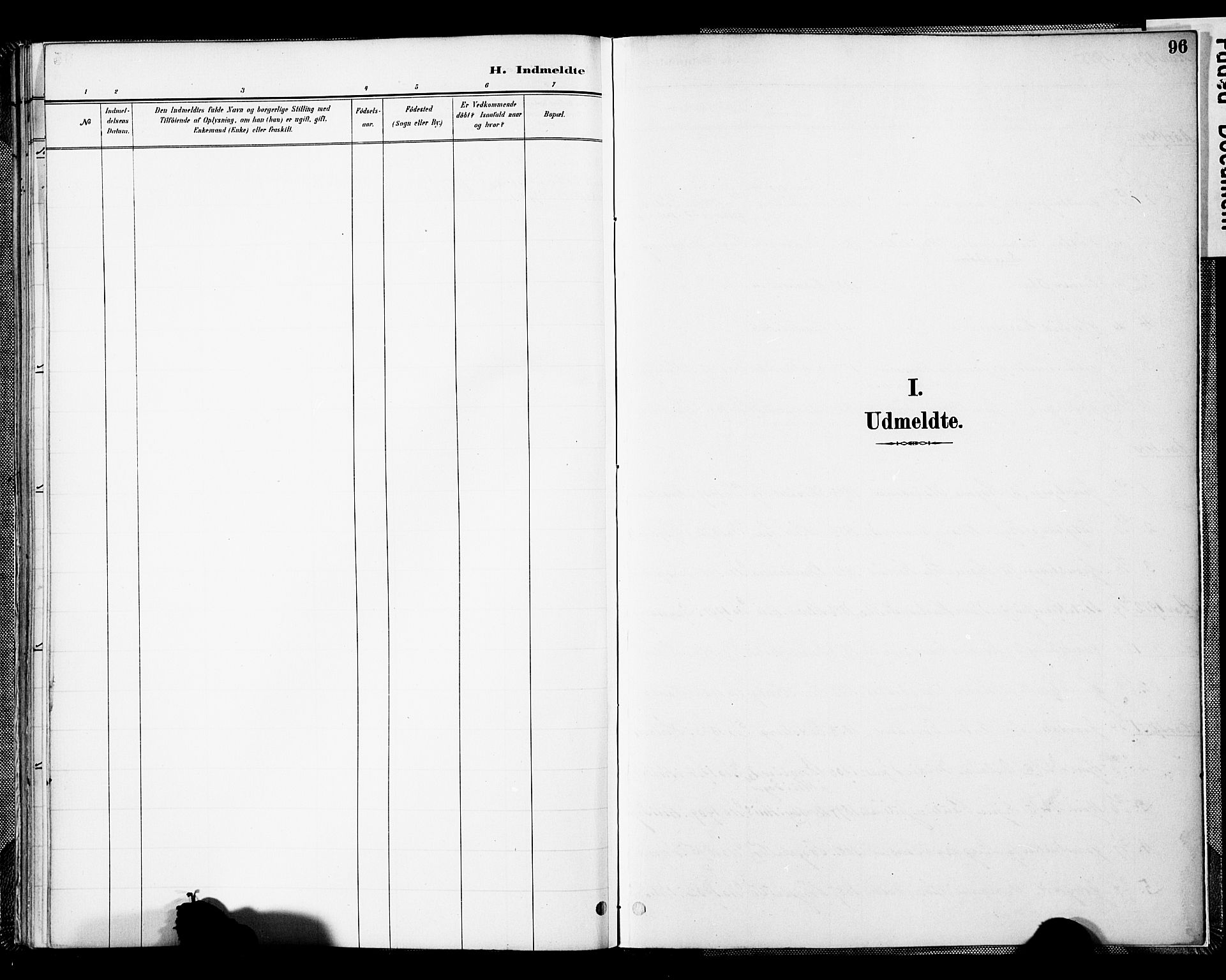 Spydeberg prestekontor Kirkebøker, SAO/A-10924/F/Fc/L0001: Parish register (official) no. III 1, 1886-1907, p. 96