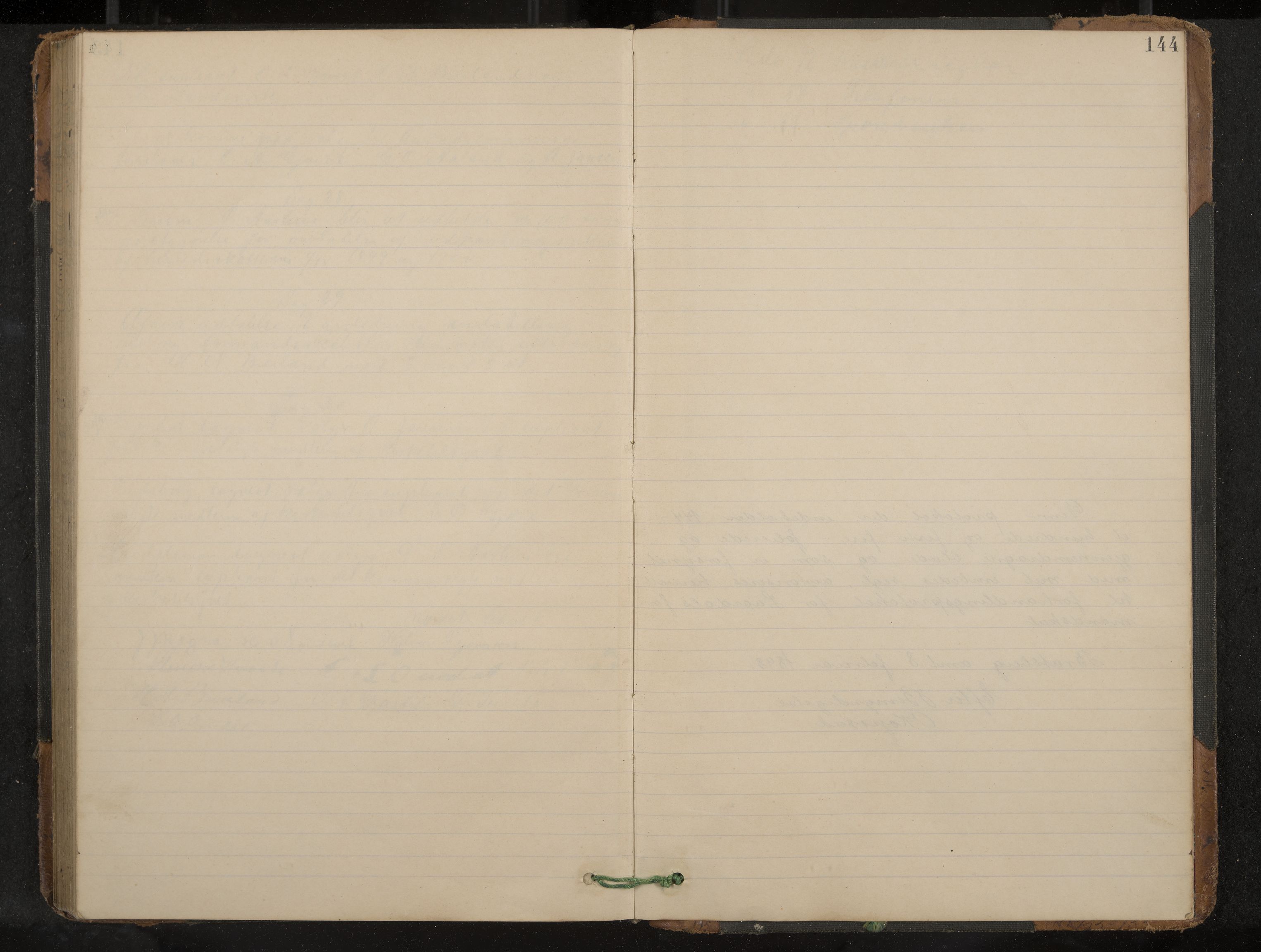 Lårdal formannskap og sentraladministrasjon, IKAK/0833021/A/L0003: Møtebok, 1893-1901, p. 144