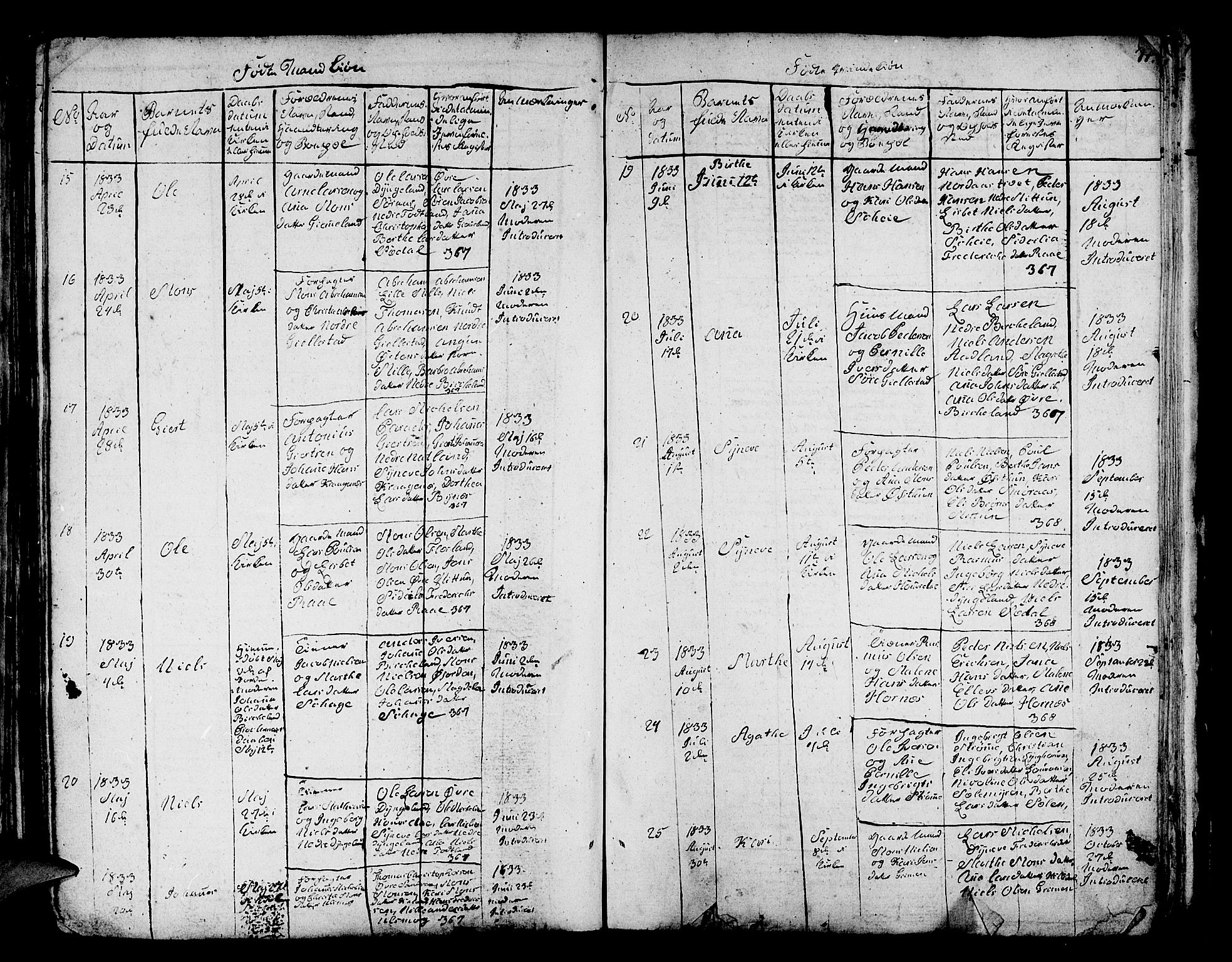 Fana Sokneprestembete, AV/SAB-A-75101/H/Hab/Habc/L0001: Parish register (copy) no. C 1, 1824-1837, p. 71