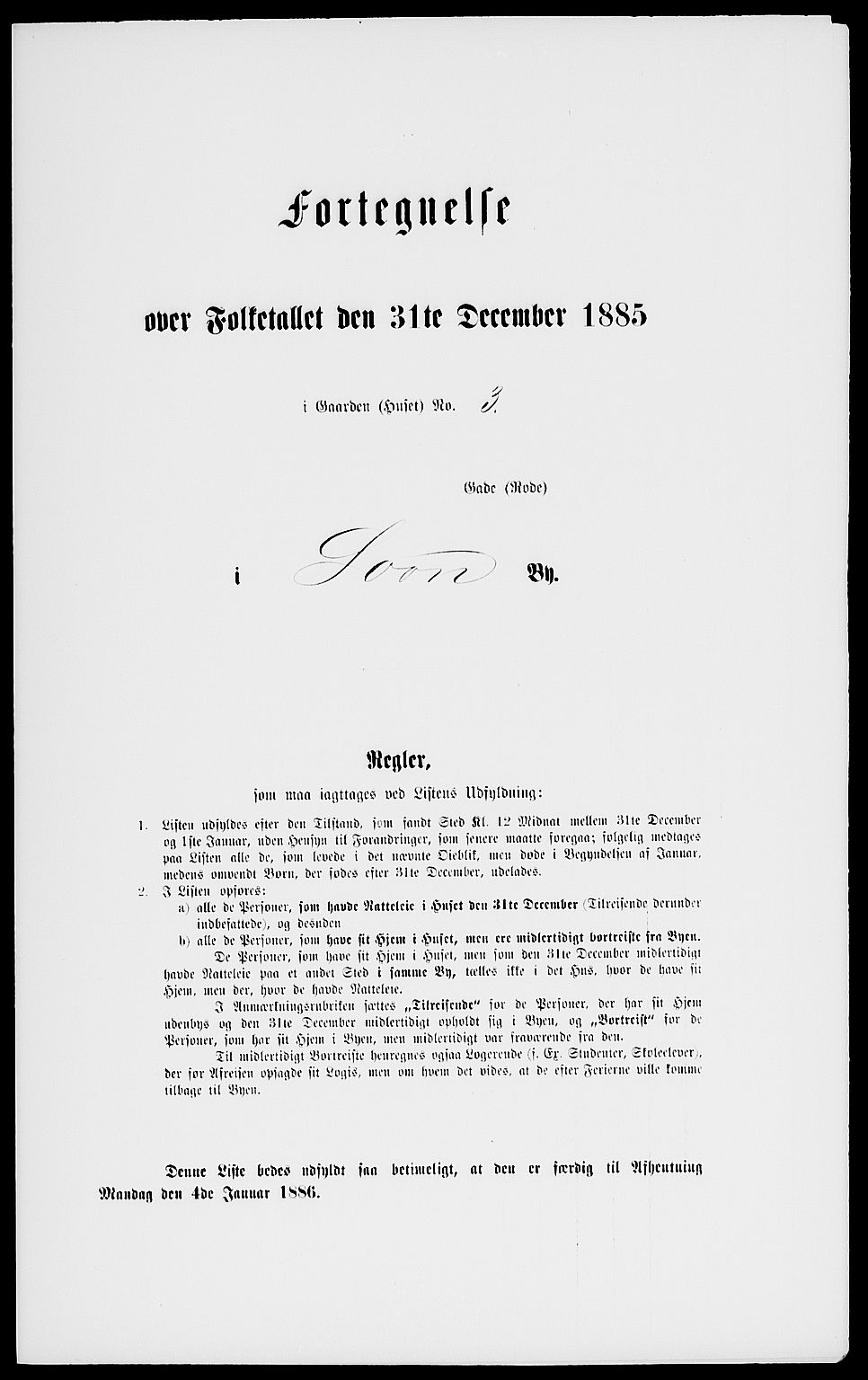 RA, 1885 census for 0201 Son, 1885, p. 5