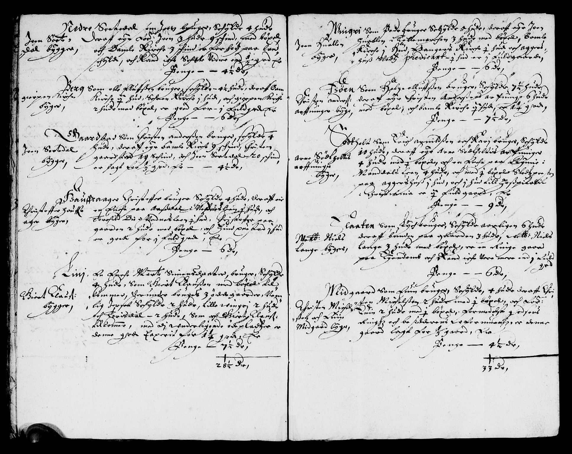 Rentekammeret inntil 1814, Reviderte regnskaper, Lensregnskaper, AV/RA-EA-5023/R/Rb/Rbp/L0035: Bratsberg len, 1648-1650