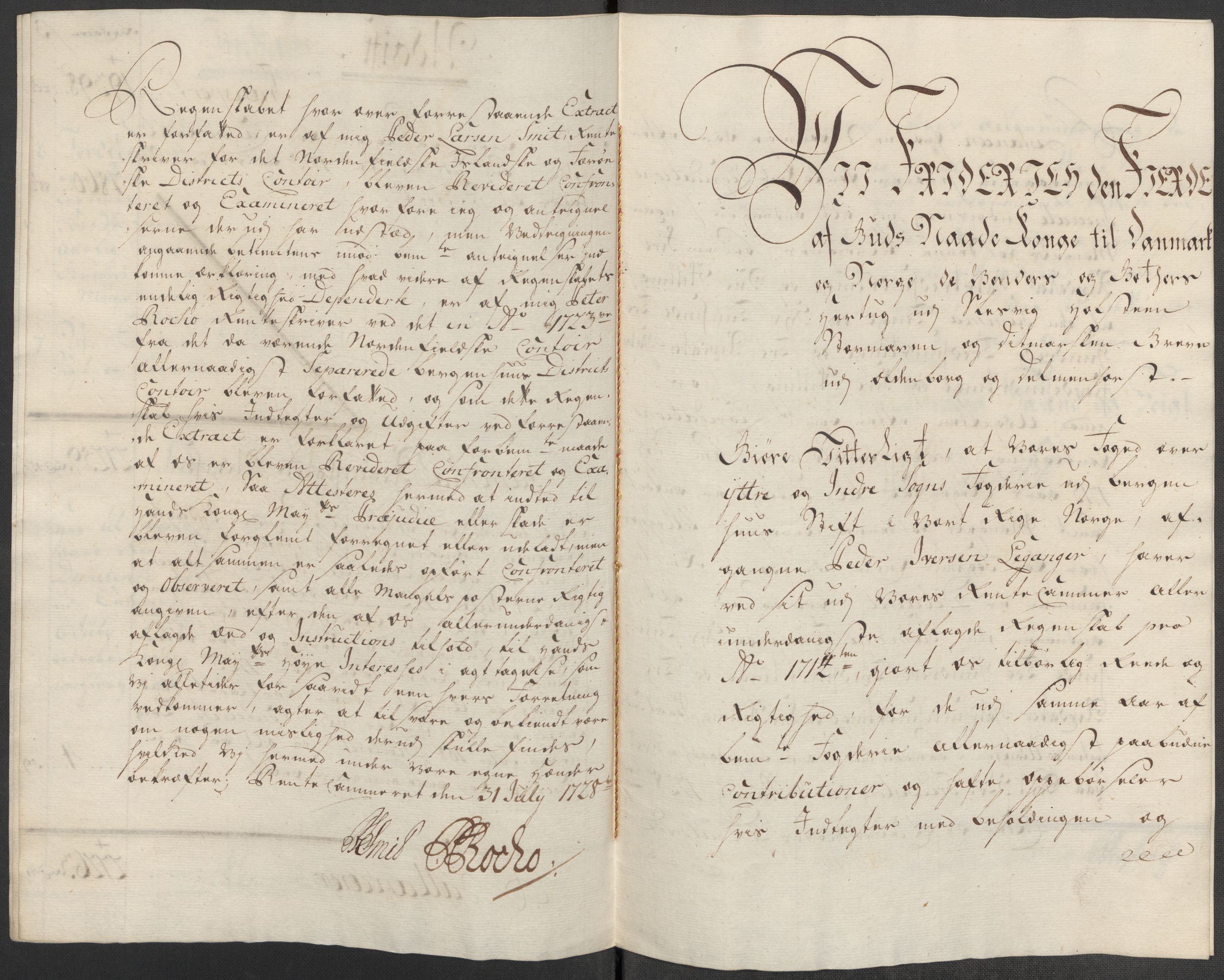 Rentekammeret inntil 1814, Reviderte regnskaper, Fogderegnskap, AV/RA-EA-4092/R52/L3319: Fogderegnskap Sogn, 1713-1714, p. 589