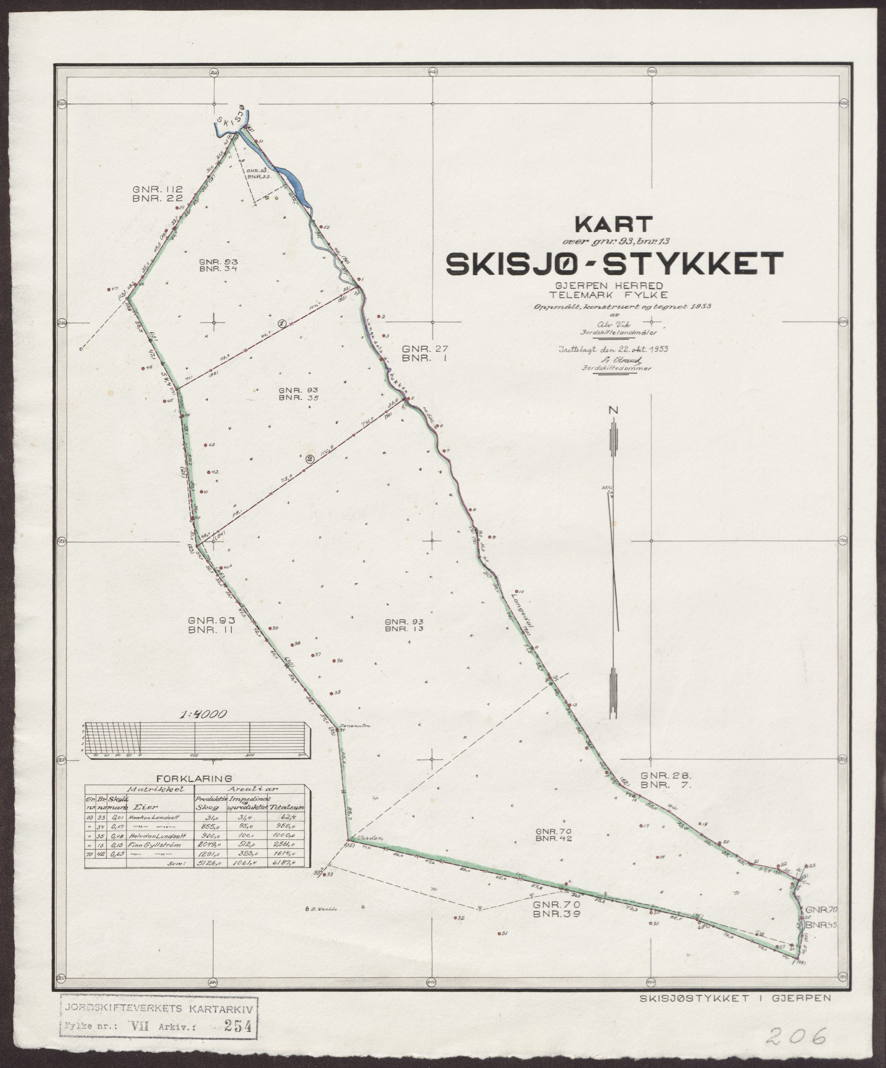 Jordskifteverkets kartarkiv, RA/S-3929/T, 1859-1988, p. 316