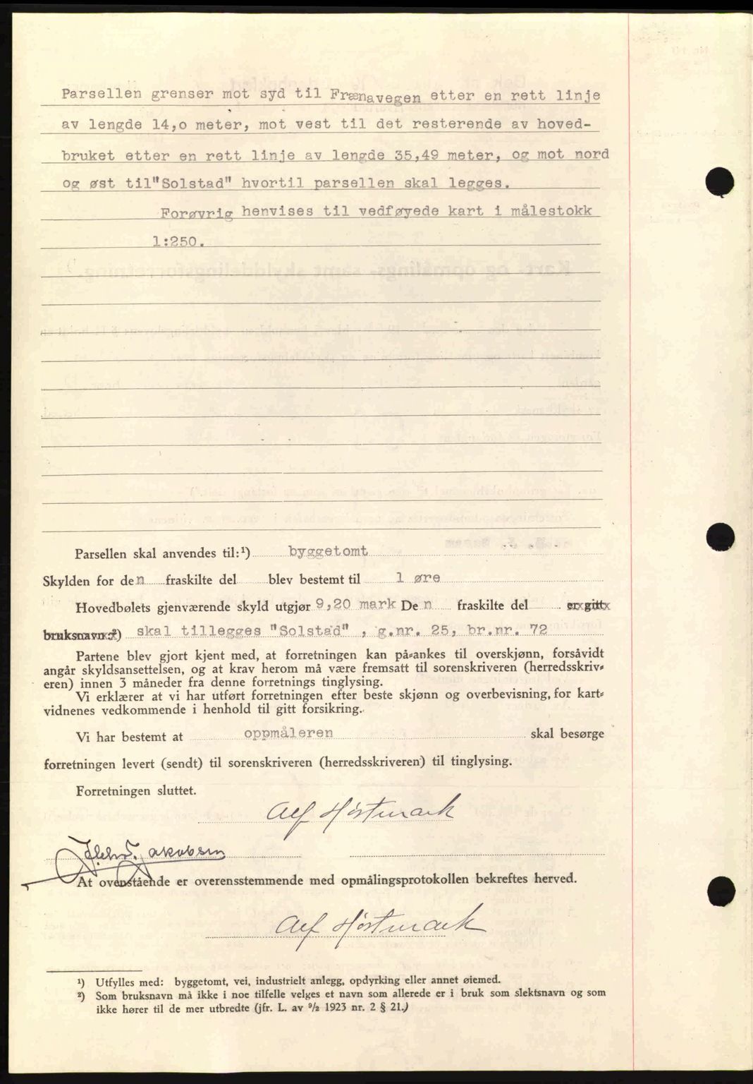 Romsdal sorenskriveri, AV/SAT-A-4149/1/2/2C: Mortgage book no. A10, 1941-1941, Diary no: : 1011/1941