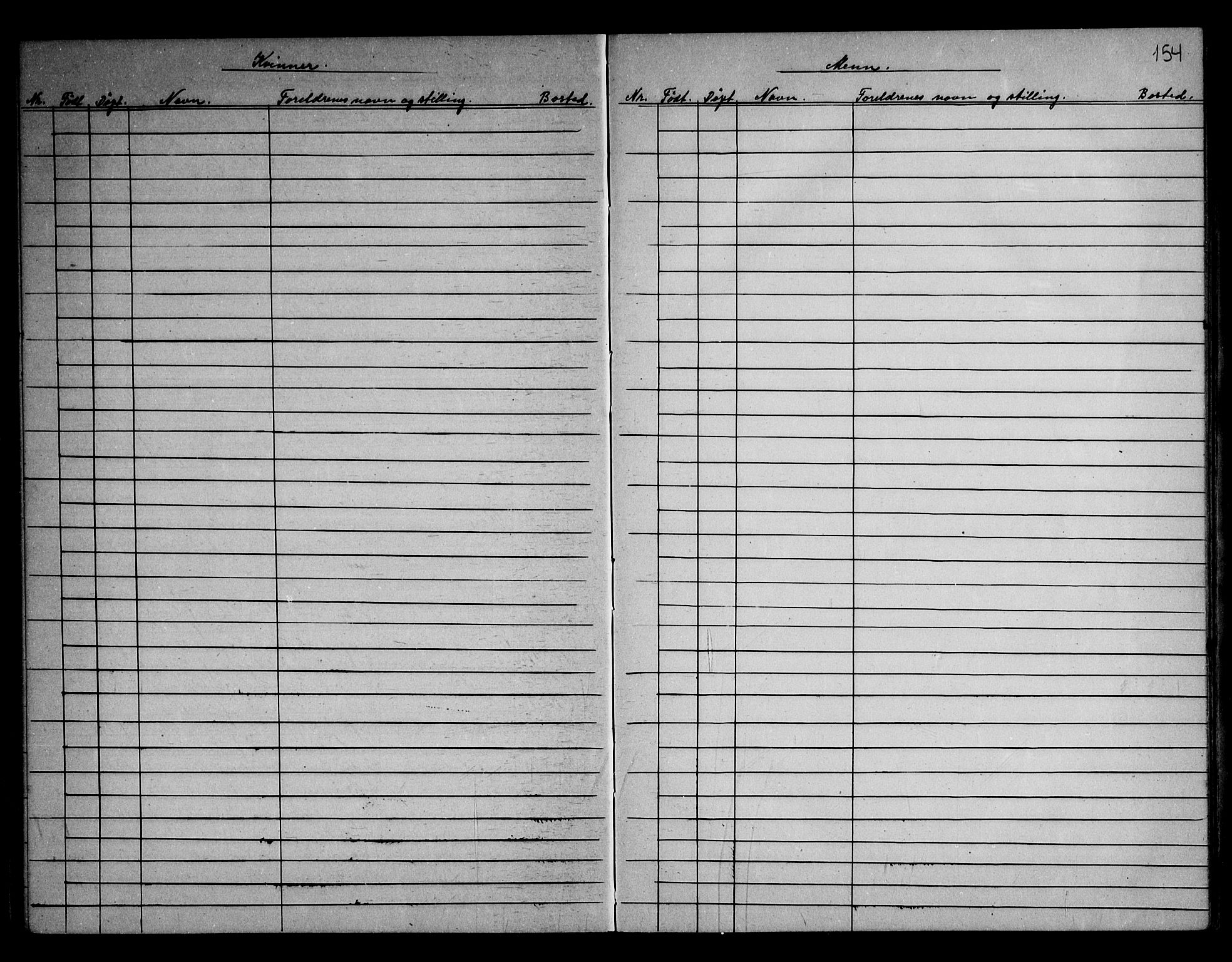 Berg prestekontor Kirkebøker, SAO/A-10902/G/Gb/L0001: Parish register (copy) no. II 1, 1874-1946, p. 154