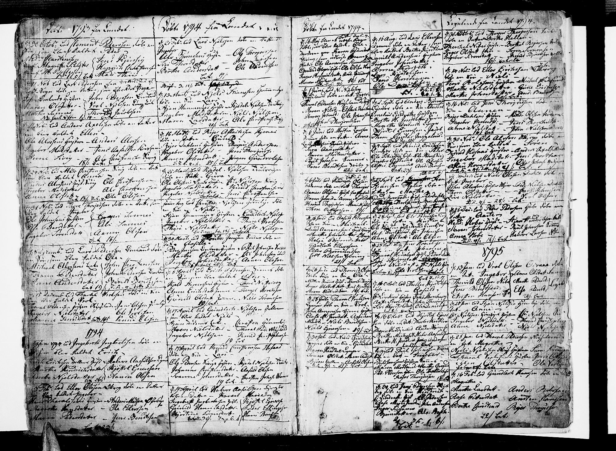 Risør sokneprestkontor, SAK/1111-0035/F/Fb/L0002: Parish register (copy) no. B 2, 1747-1812, p. 266