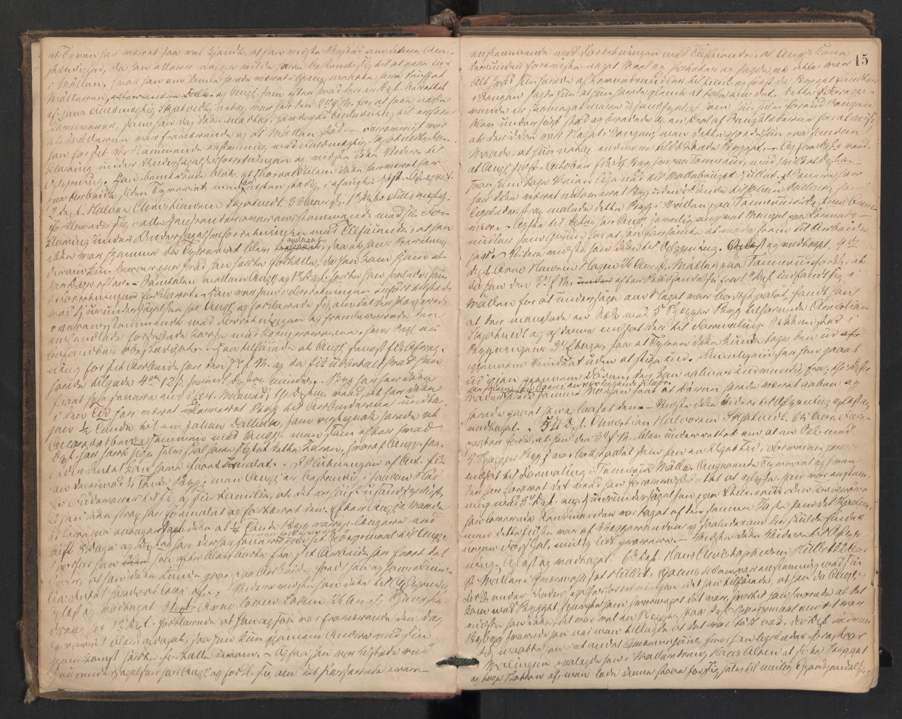 Nedre Romerike sorenskriveri, AV/SAO-A-10469/F/Fc/L0028: Ekstrarettsprotokoll, 1868-1873, p. 14-15